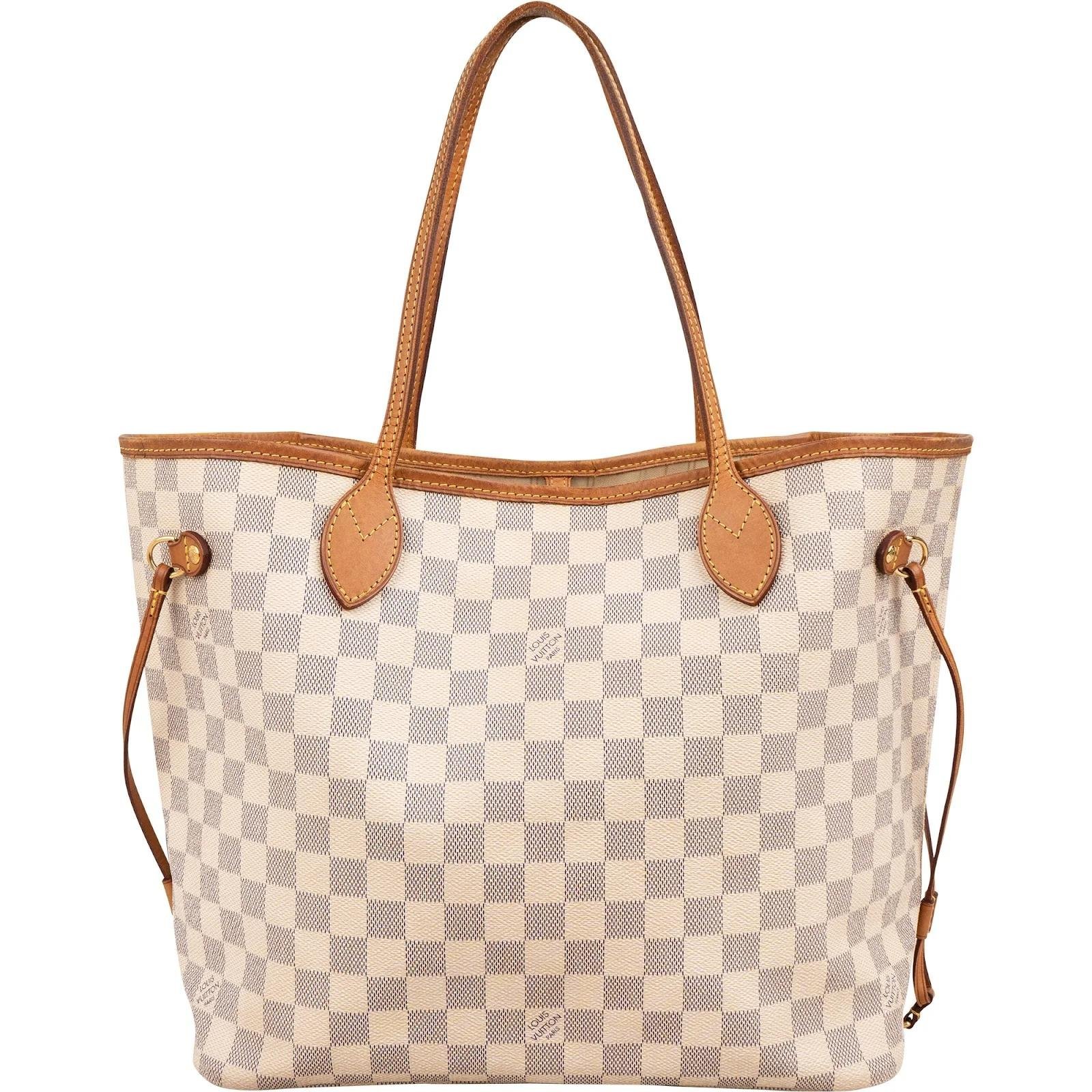 Neverfull leather handbag