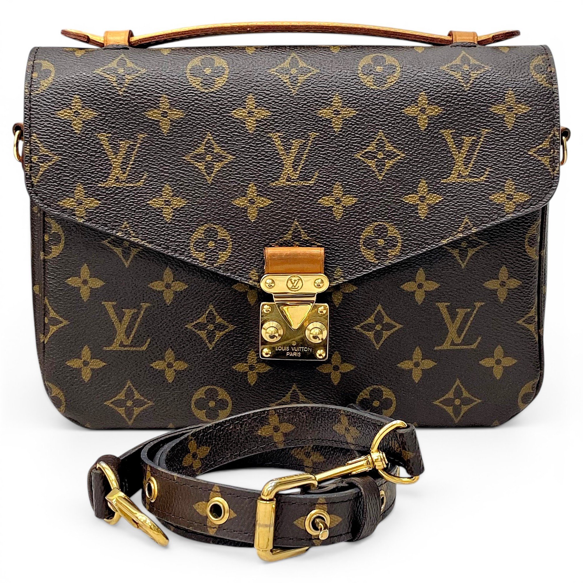 Metis leather handbag