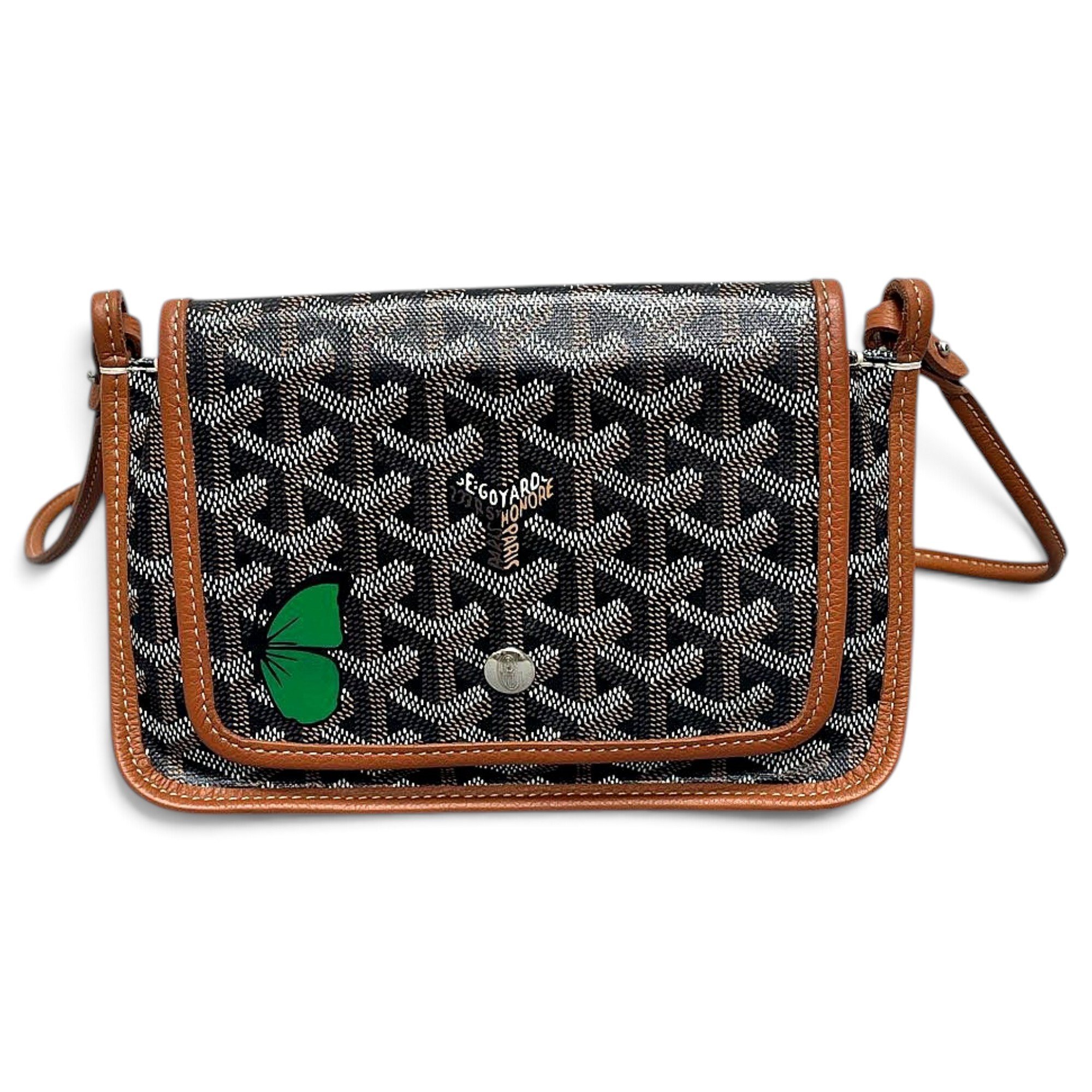Cap vert leather handbag