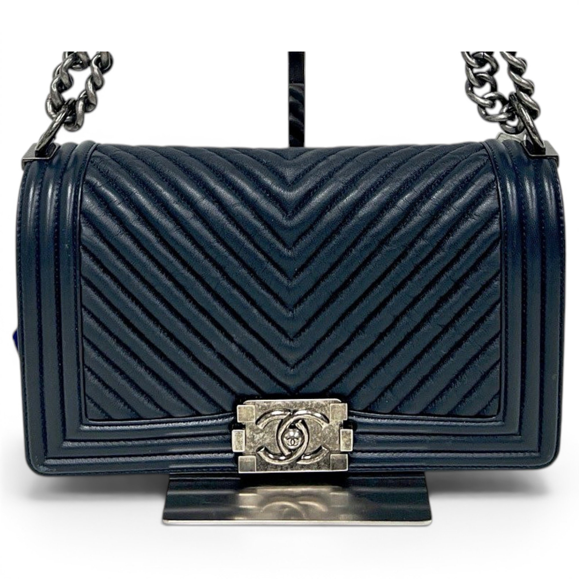 Leather handbag