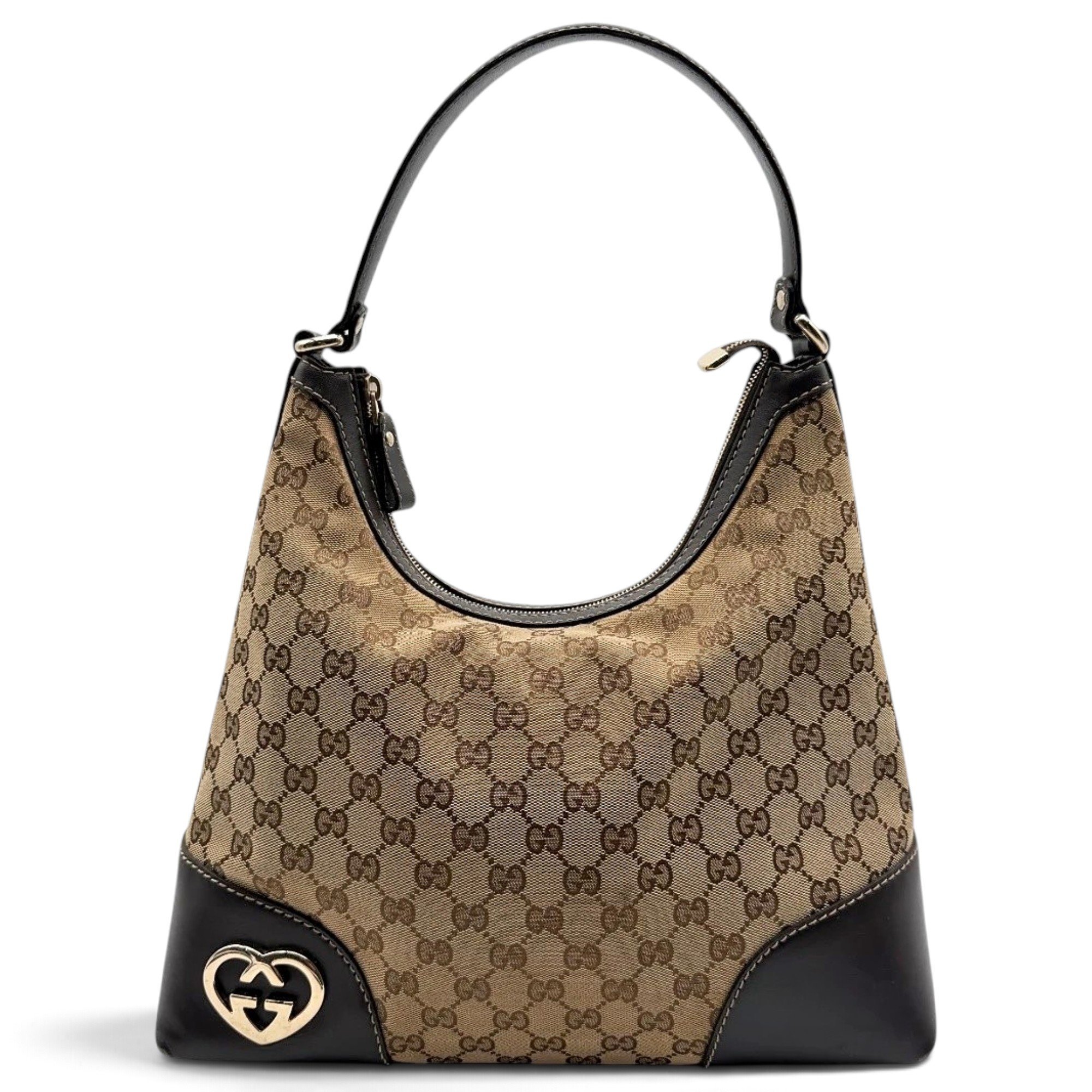 Hobo leather handbag