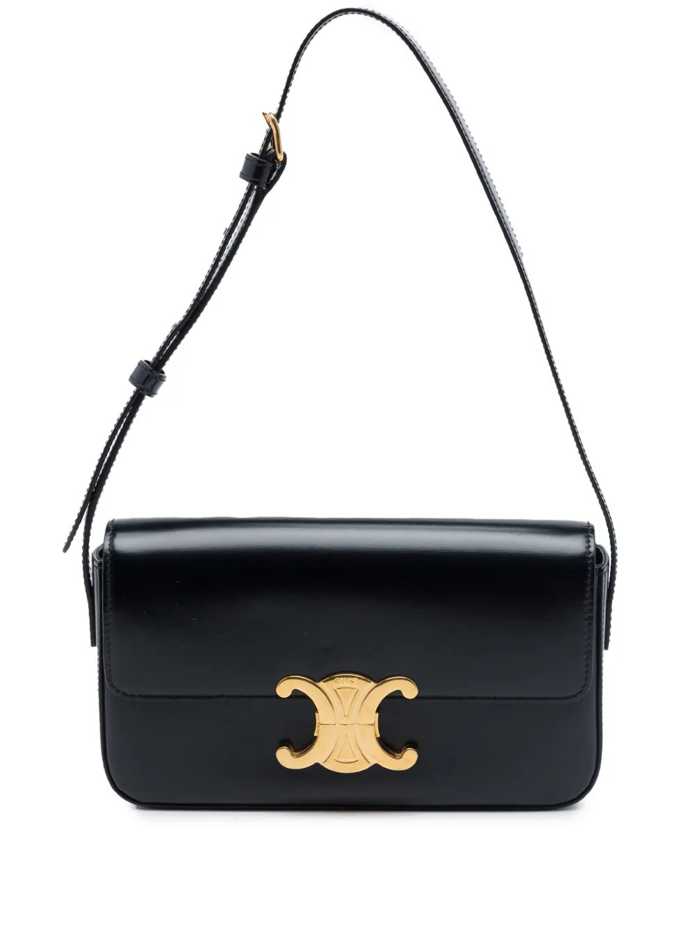 2021 Shiny Calfskin Triomphe Claude shoulder bag