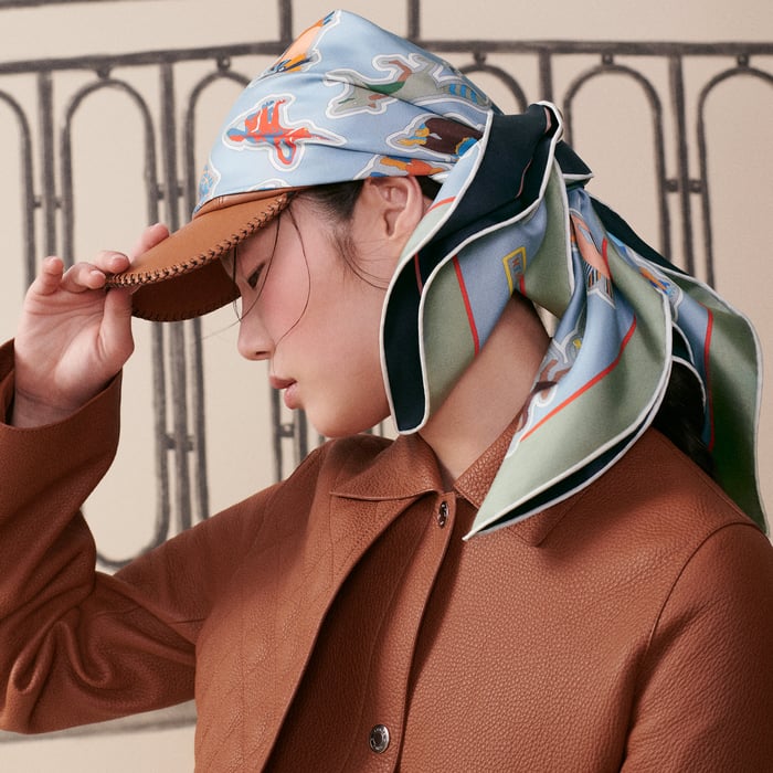 Caracteristick Double Face Scarf 90