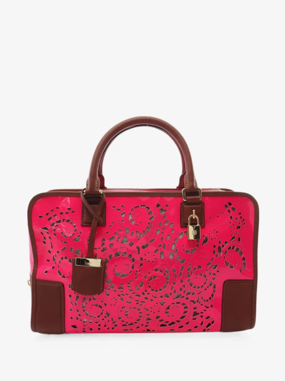 2010s 36 Amazona laser-cut handbag