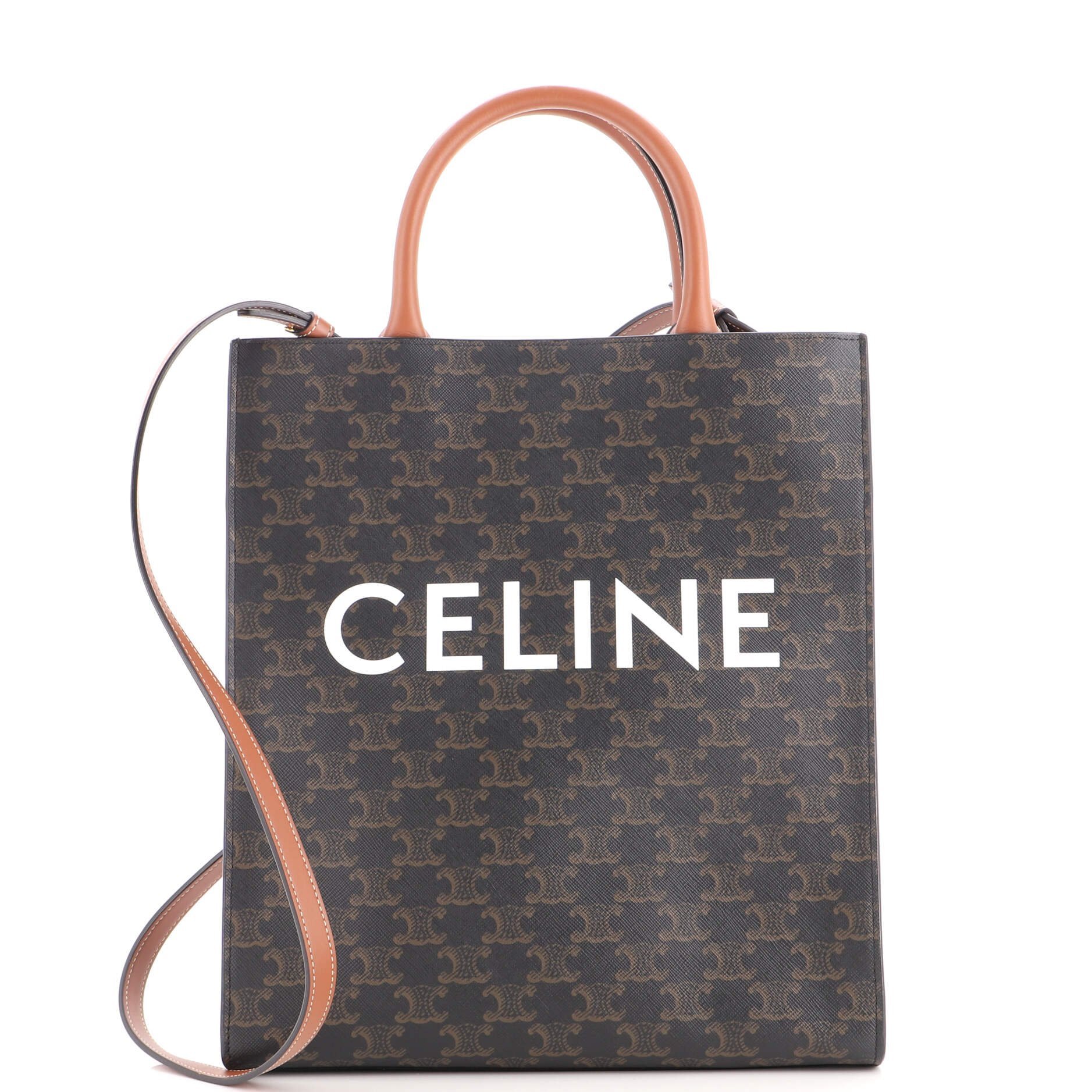 Leather tote