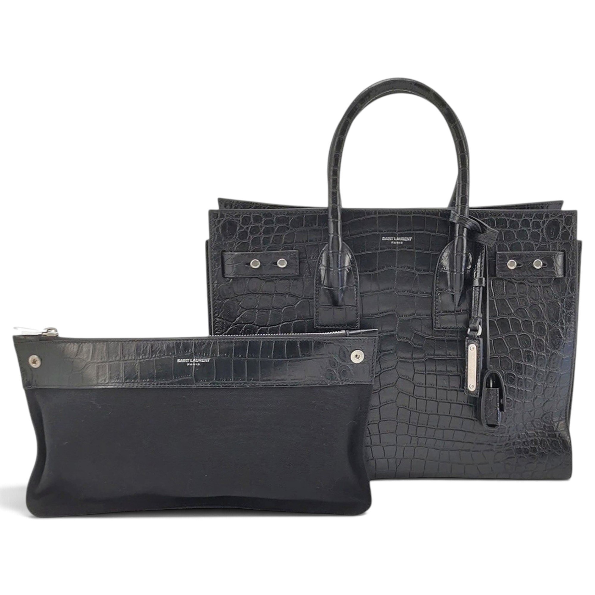 Sac de Jour leather tote