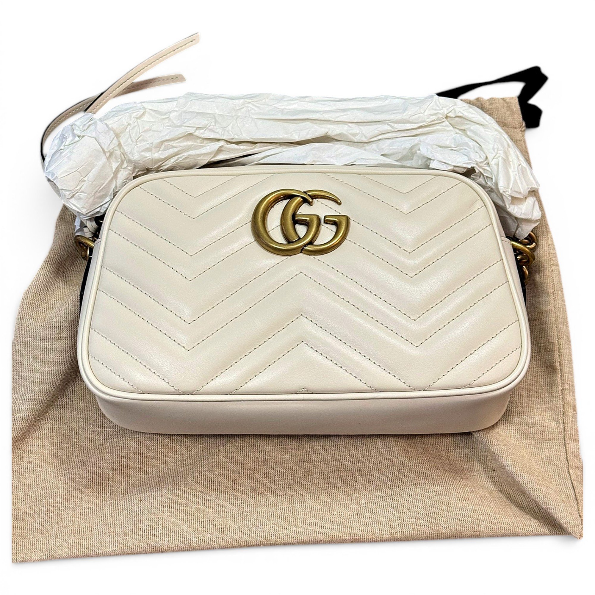 GG Marmont leather crossbody bag