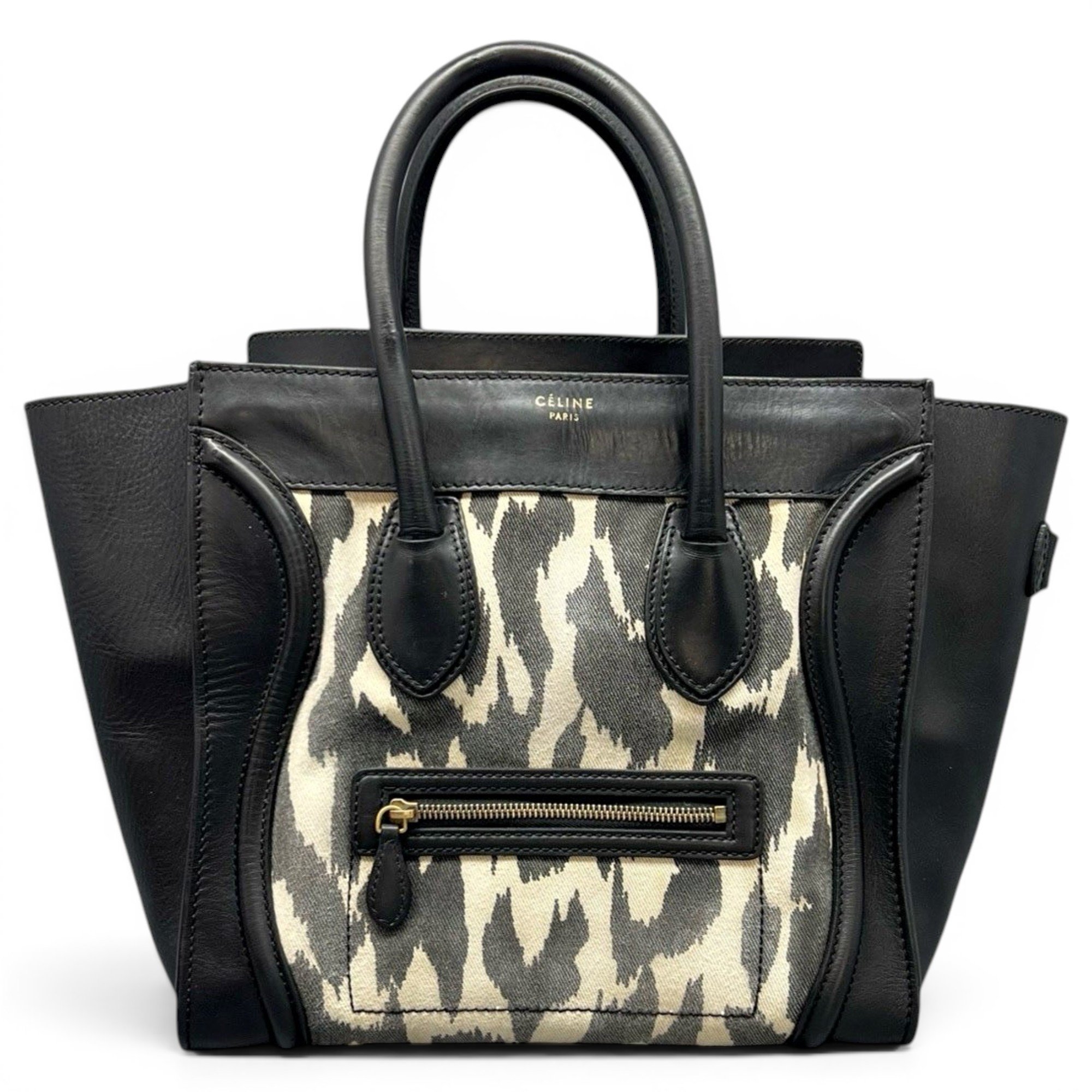 Luggage leather handbag