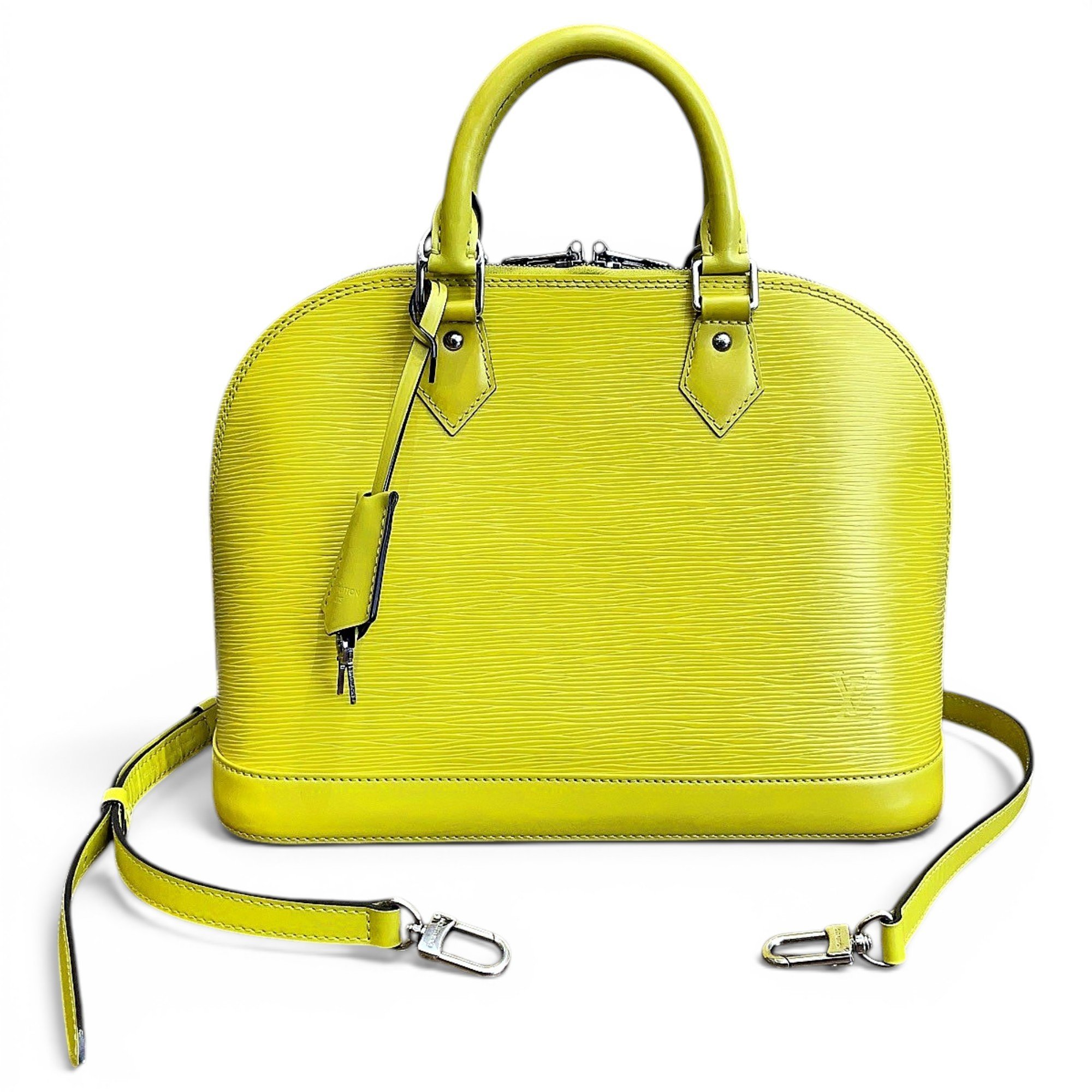 Alma leather handbag