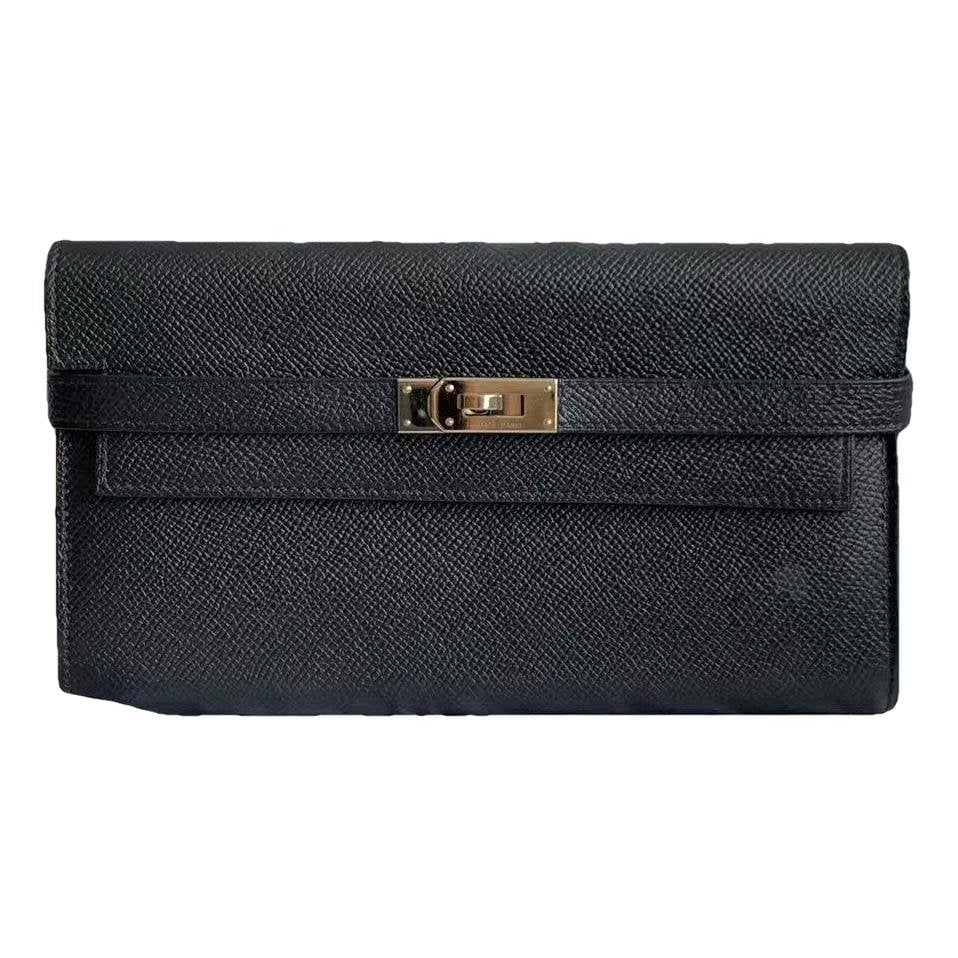 Kelly to go leather clutch bag