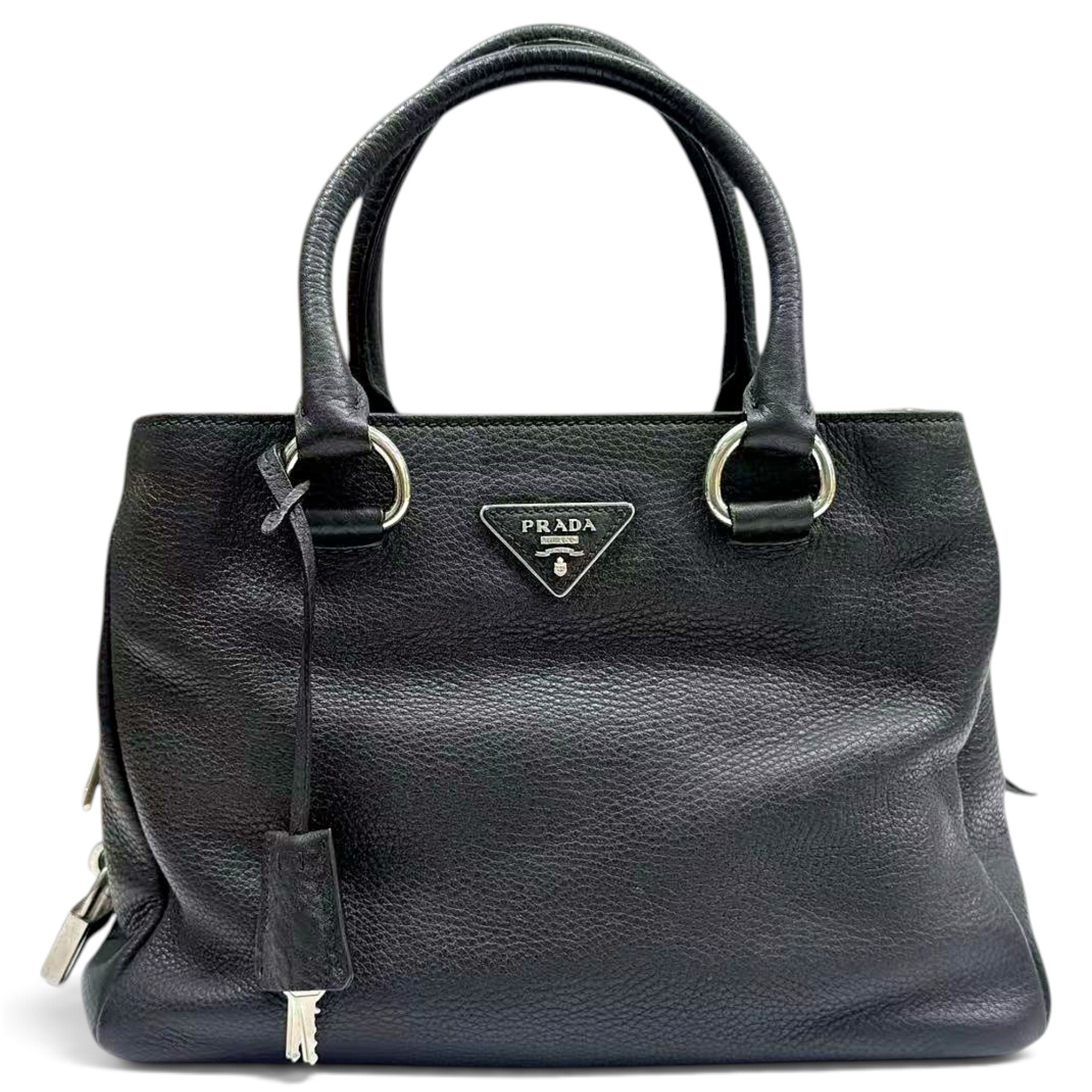 Leather handbag