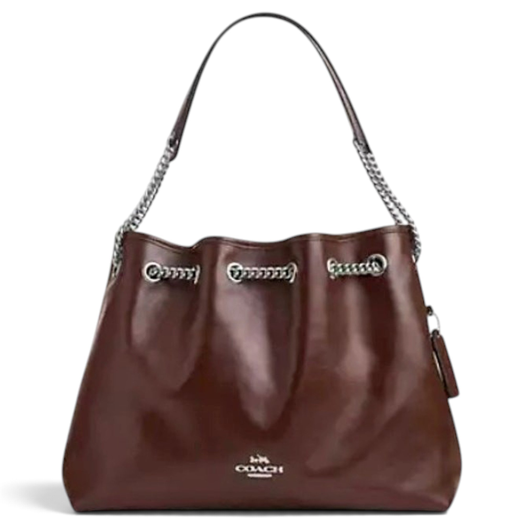 Leather handbag