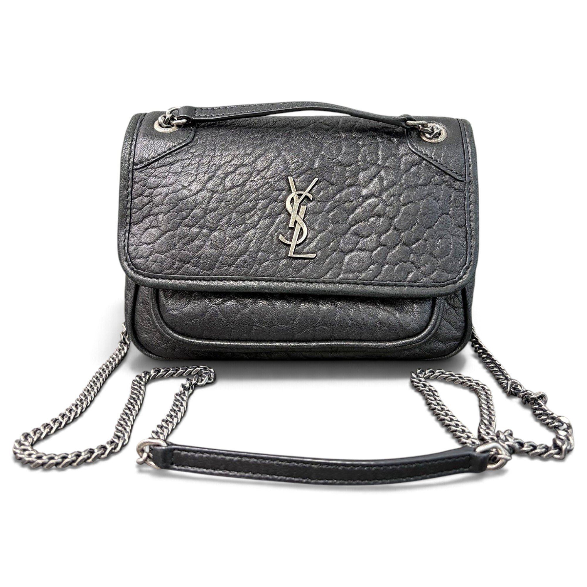 Niki leather crossbody bag