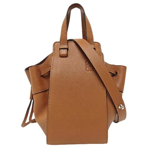 Hammock leather handbag