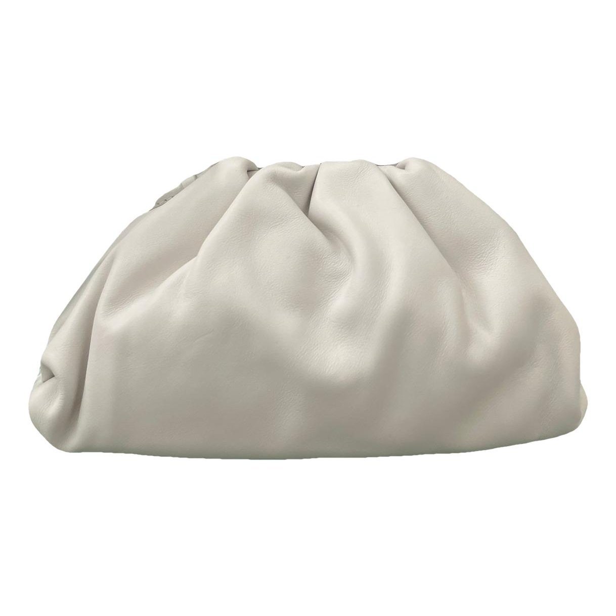 Pouch leather clutch bag