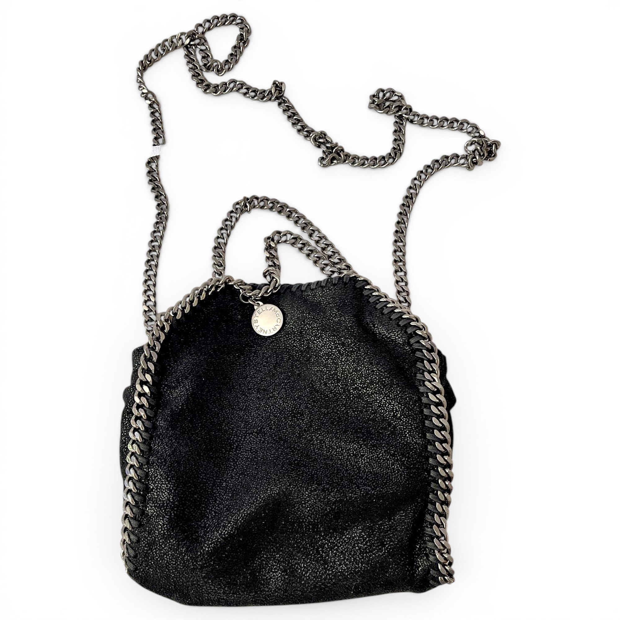 Falabella vegan leather clutch bag