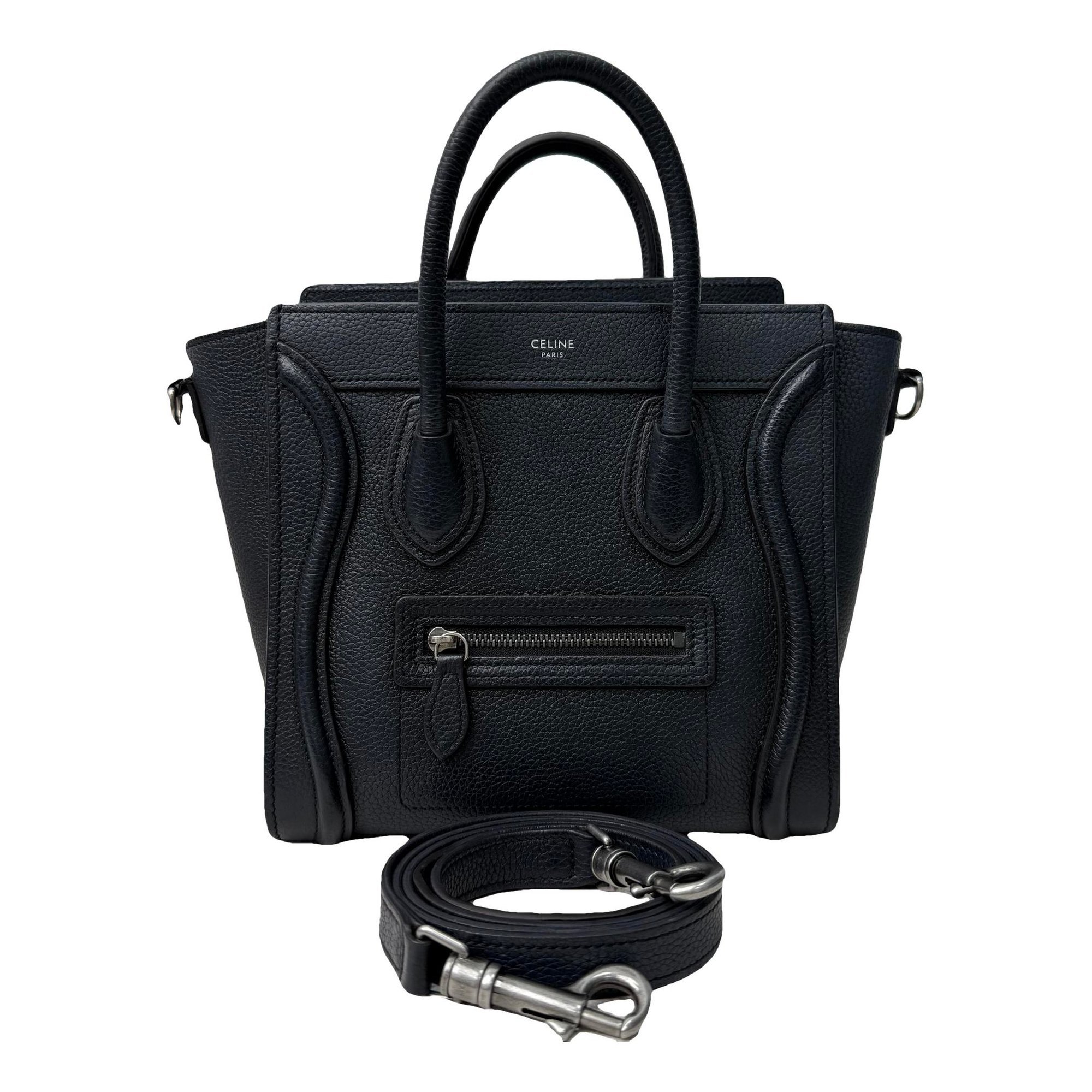Luggage leather handbag