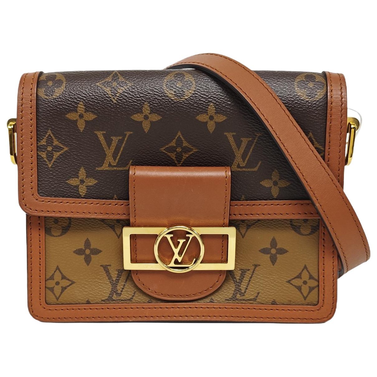 Dauphine leather mini bag