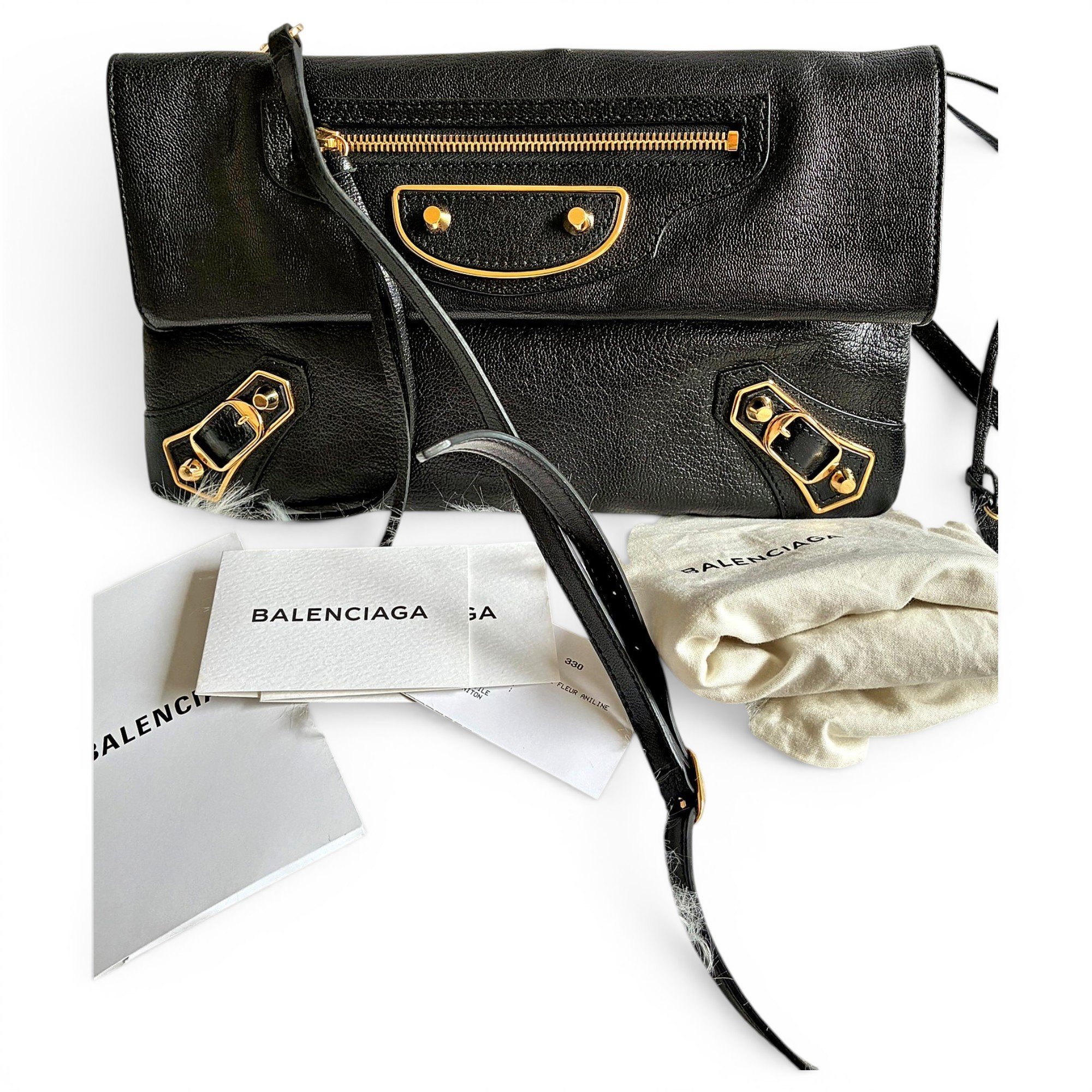 Leather crossbody bag