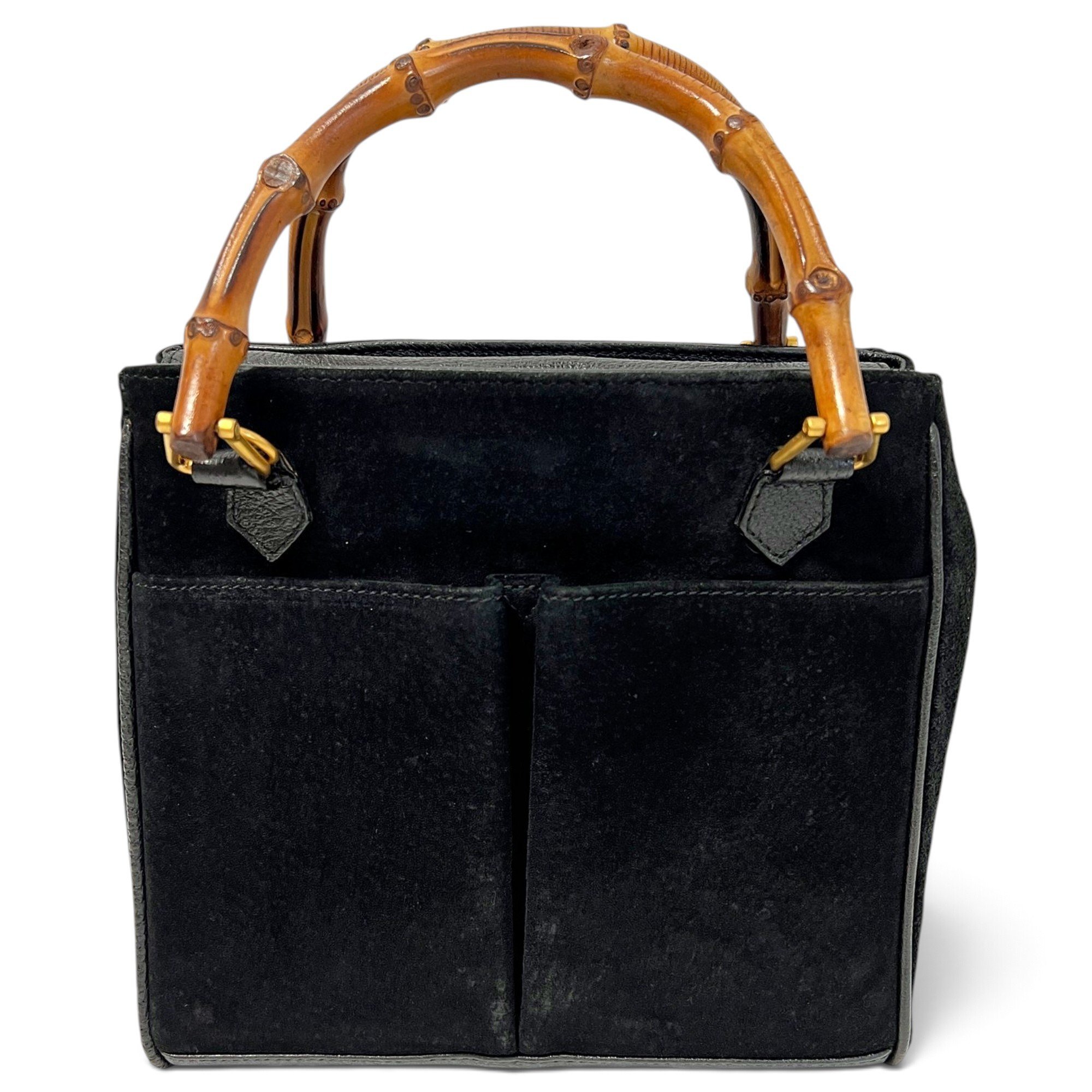 Bamboo Top Handle handbag