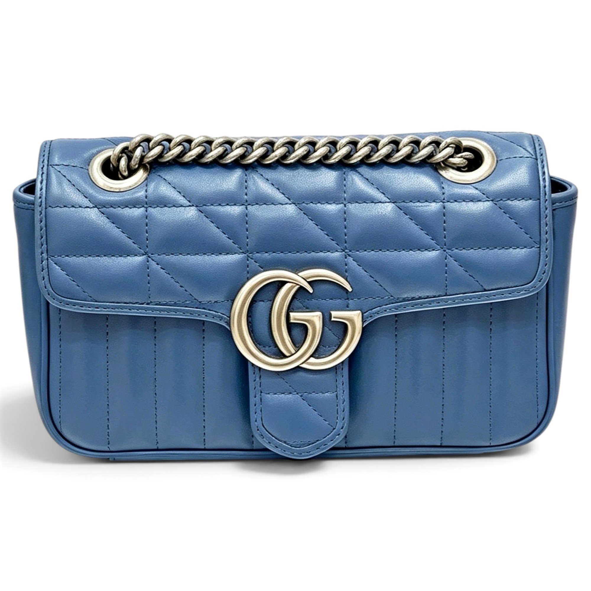 GG Marmont Flap leather handbag
