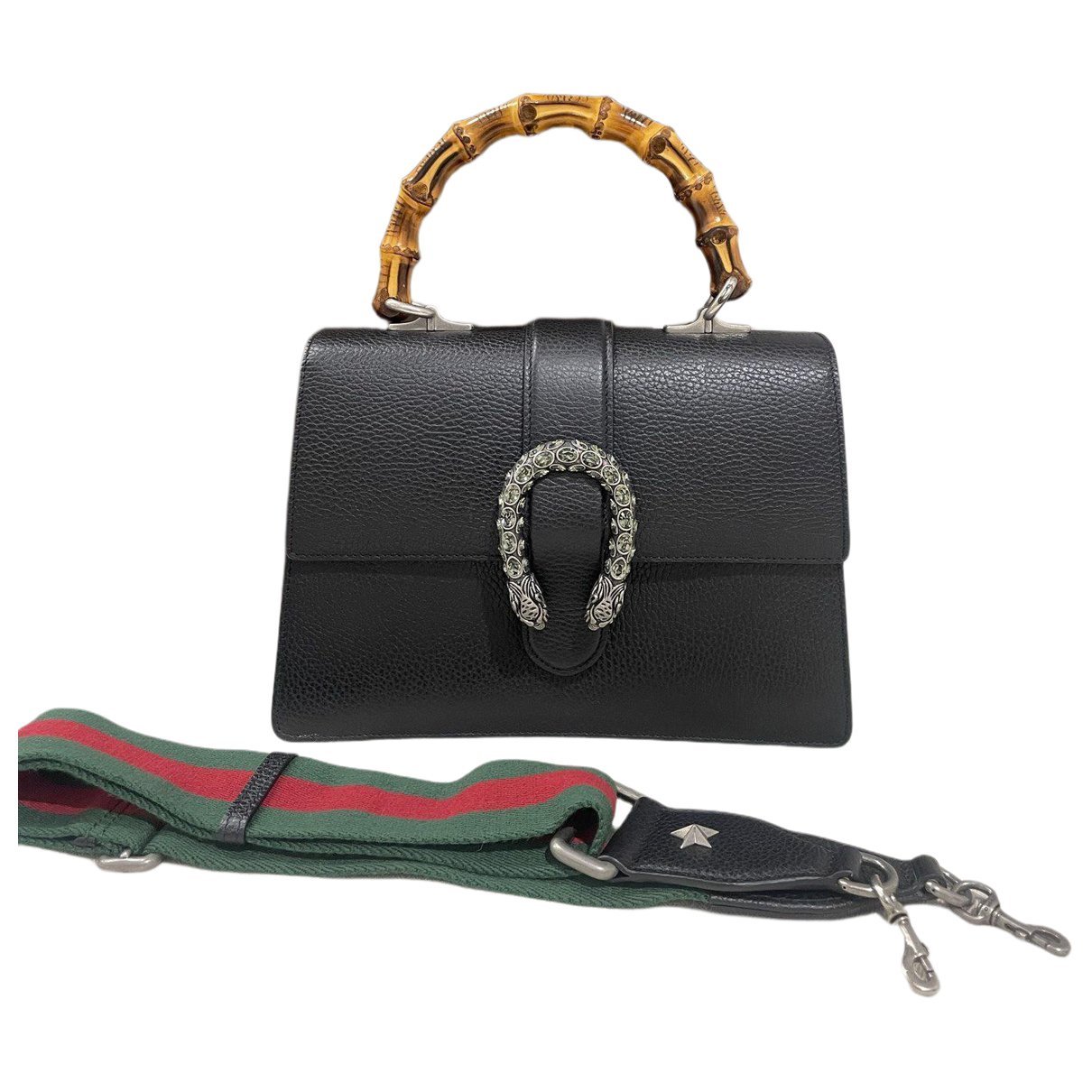 Nymphaea leather handbag