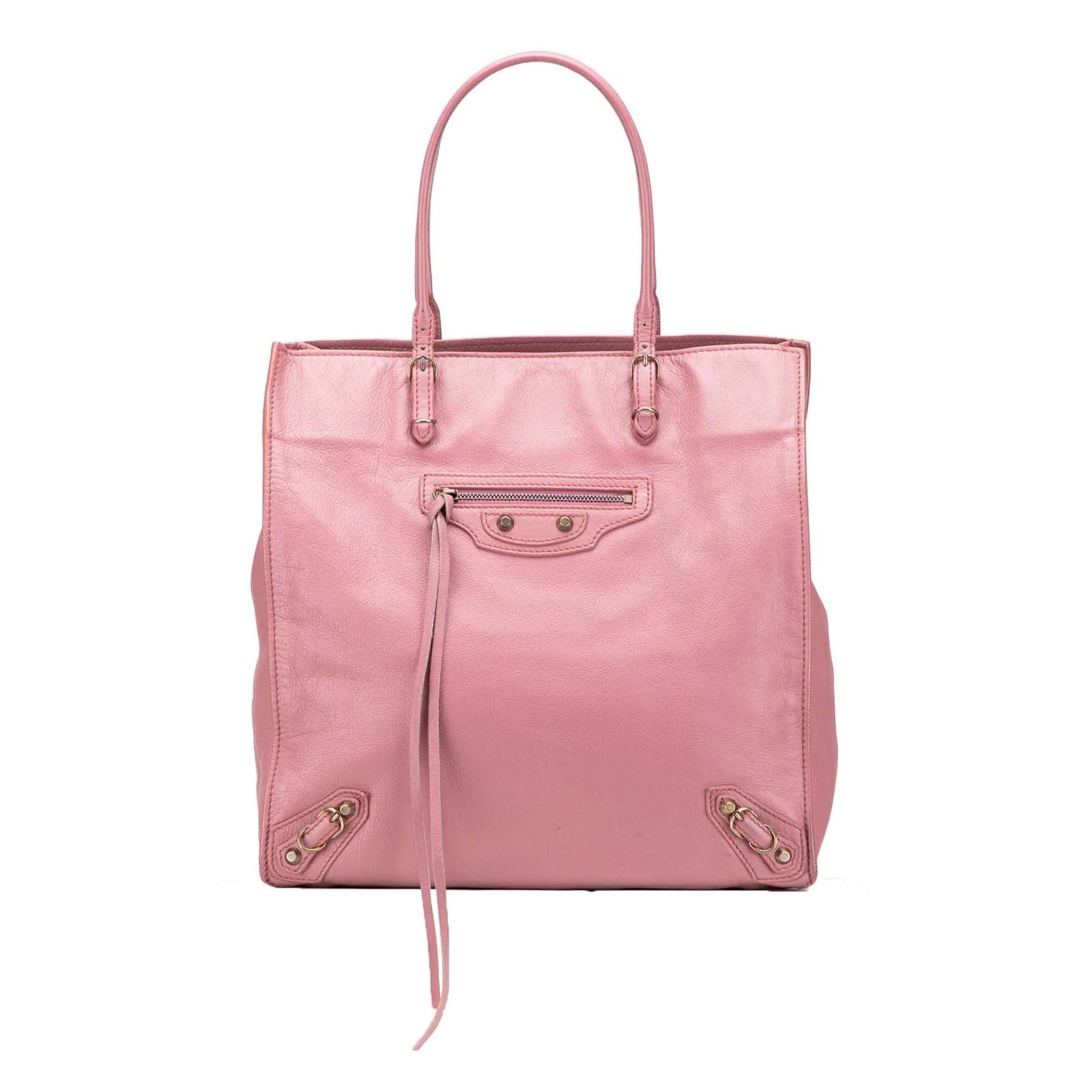 Papier pony-style calfskin handbag