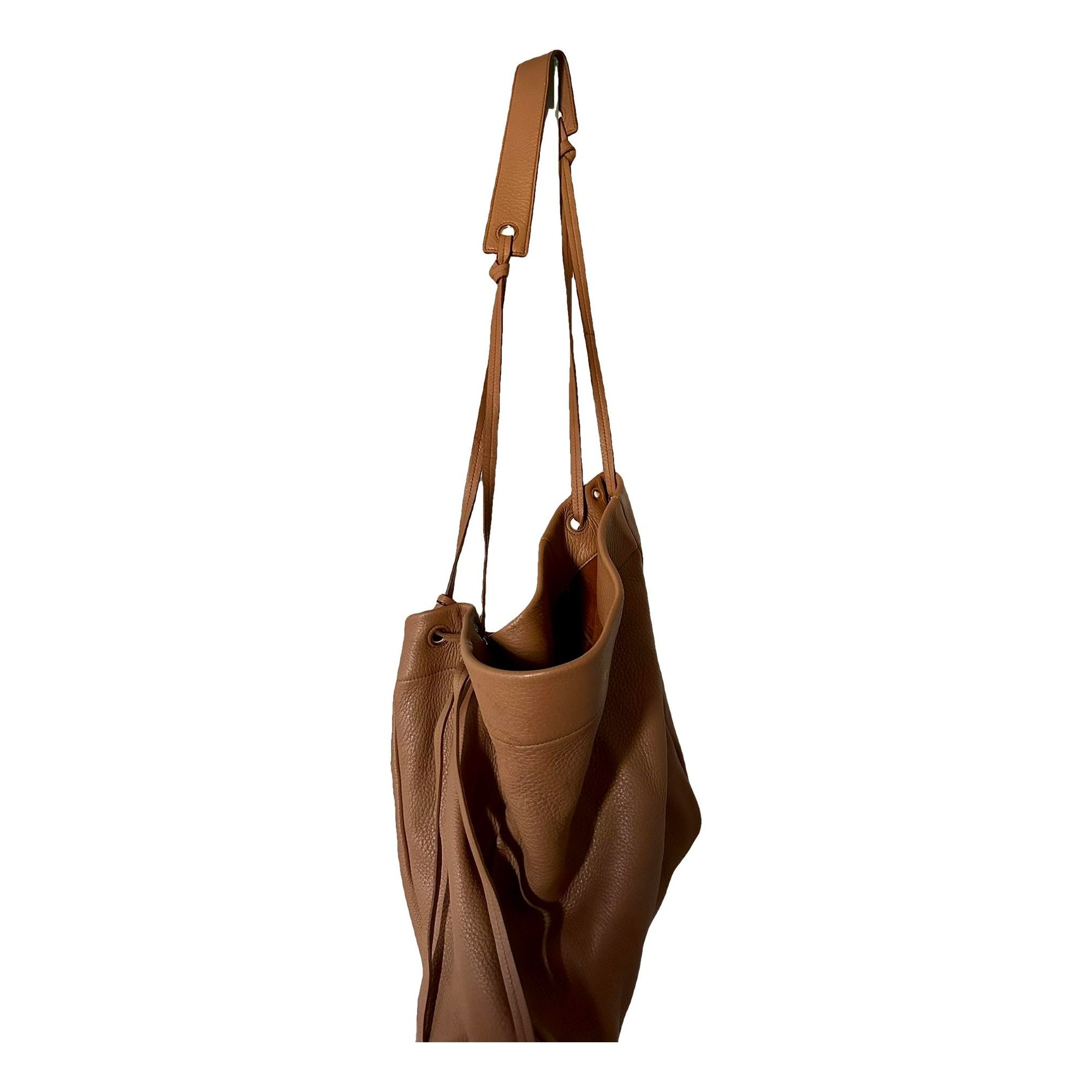 Leather handbag