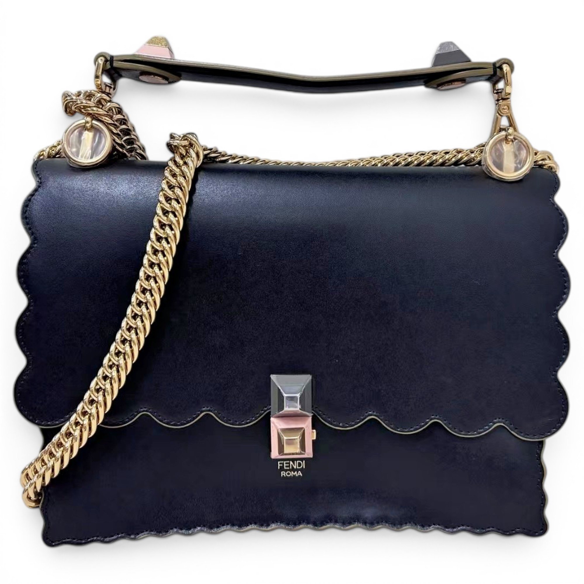 Kan I leather handbag