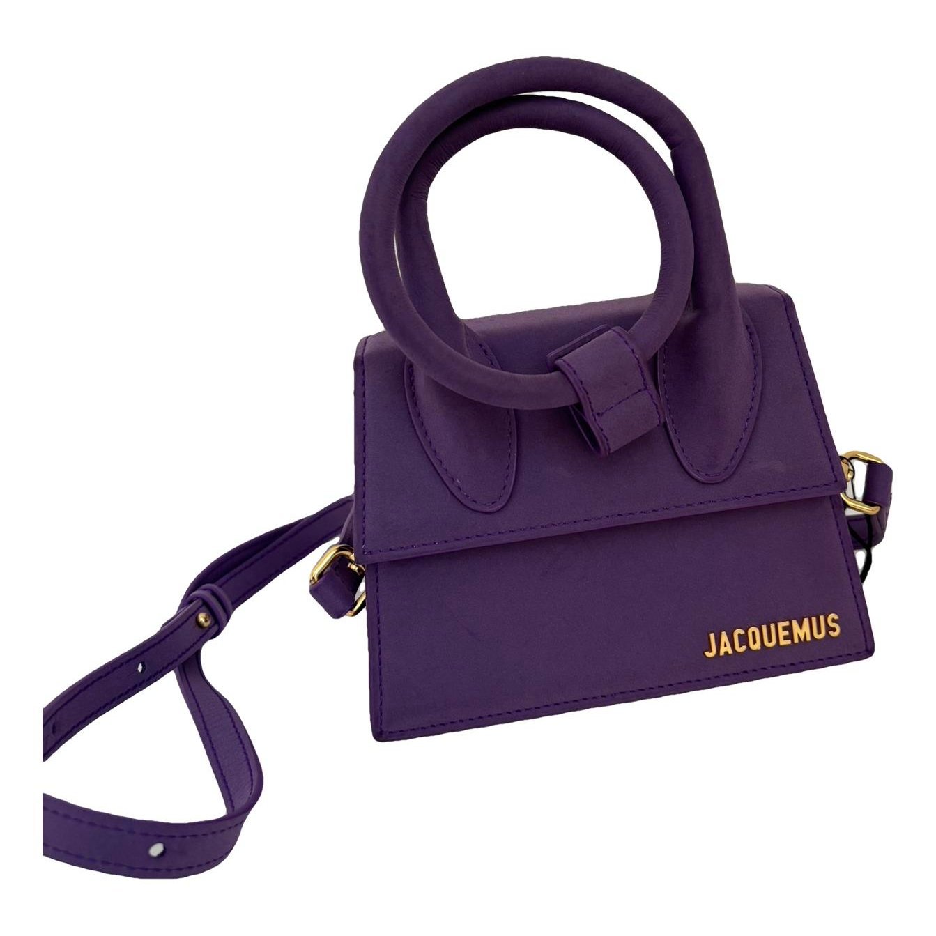 Jacquemus Le Chiquito Noeud leather handbag