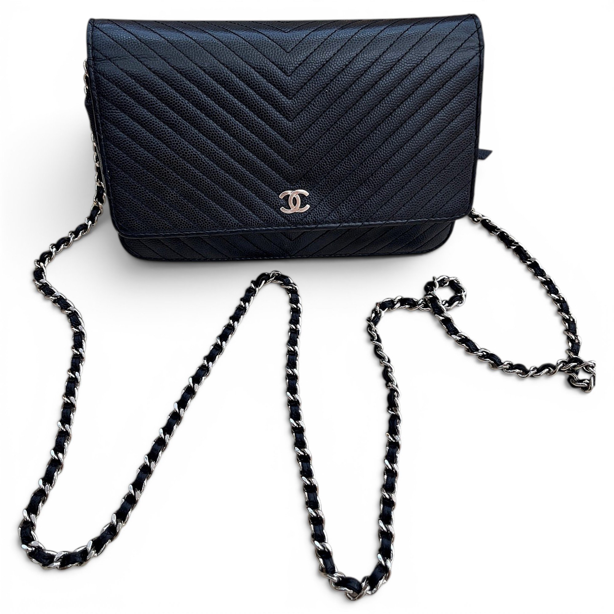 Leather handbag