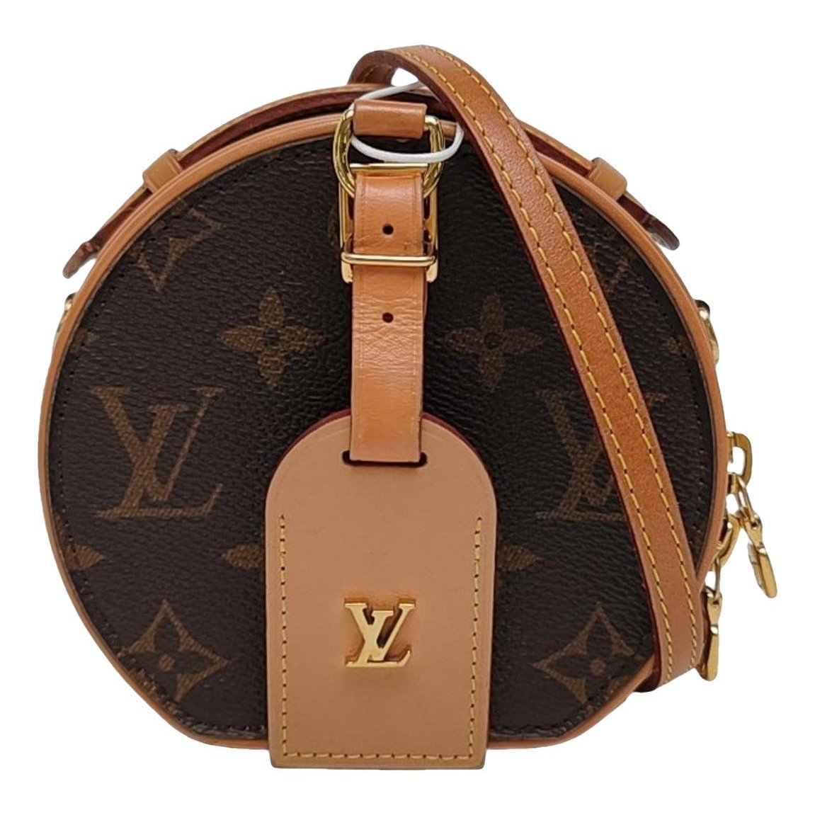 Micro boite chapeau leather handbag