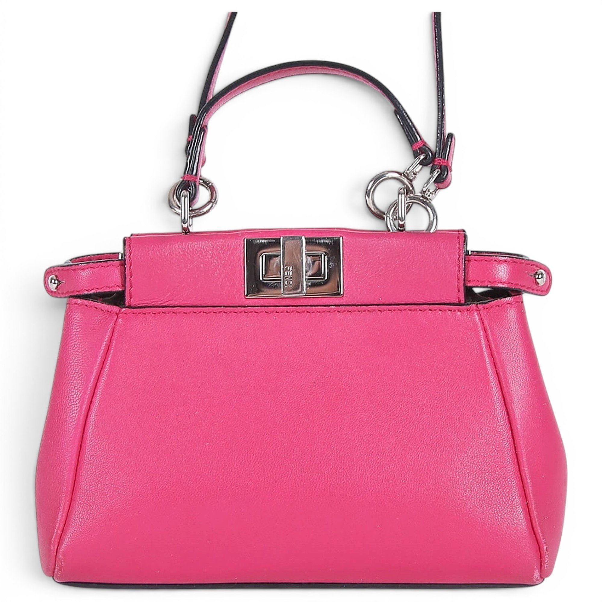 Peekaboo leather mini bag