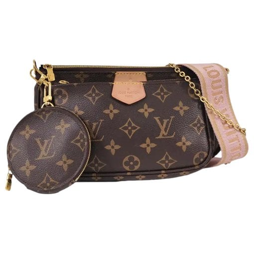 Maxi Multi Pochette Accessoires leather crossbody bag