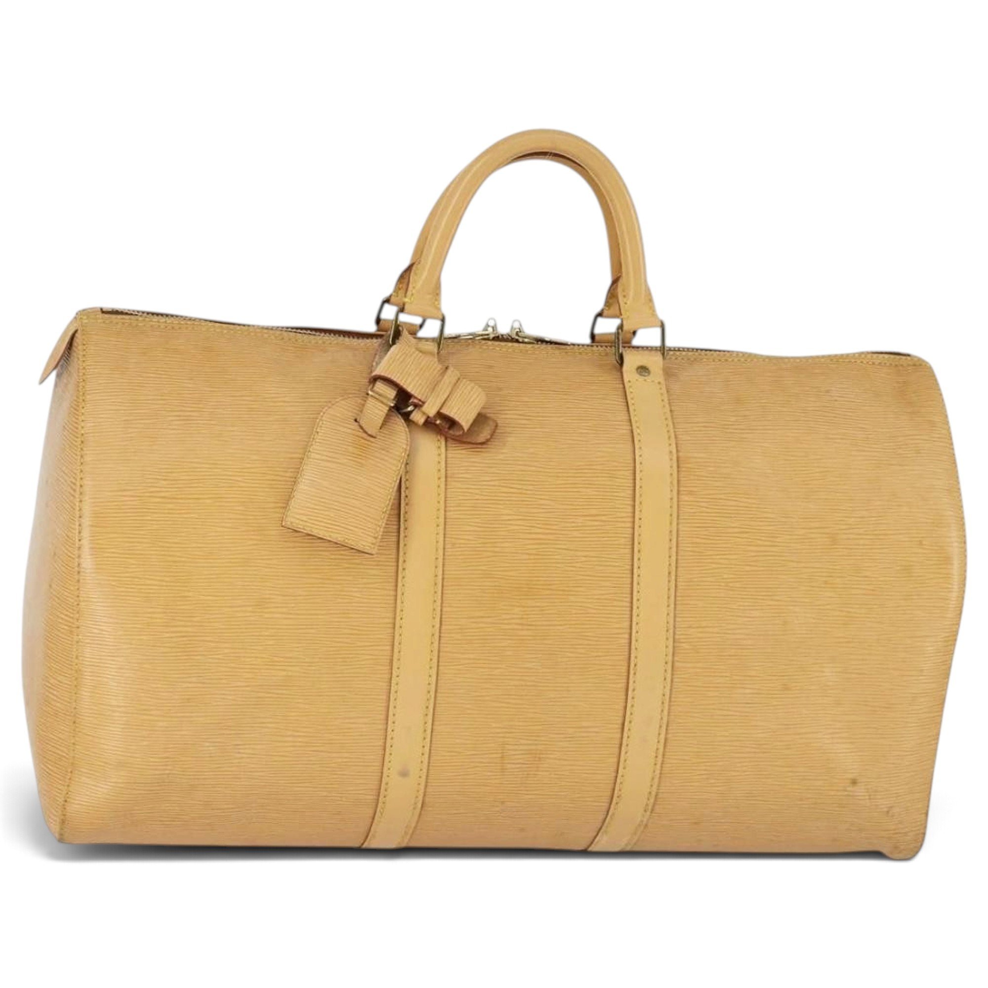 Keepall leather 24h bag