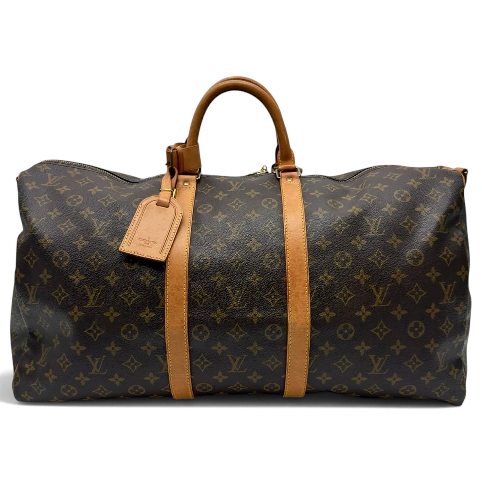 Keepall leather 48h bag