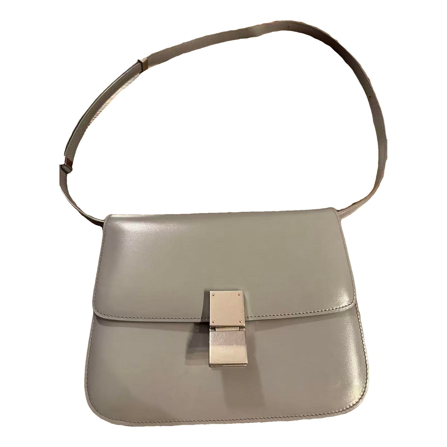 Classic leather handbag