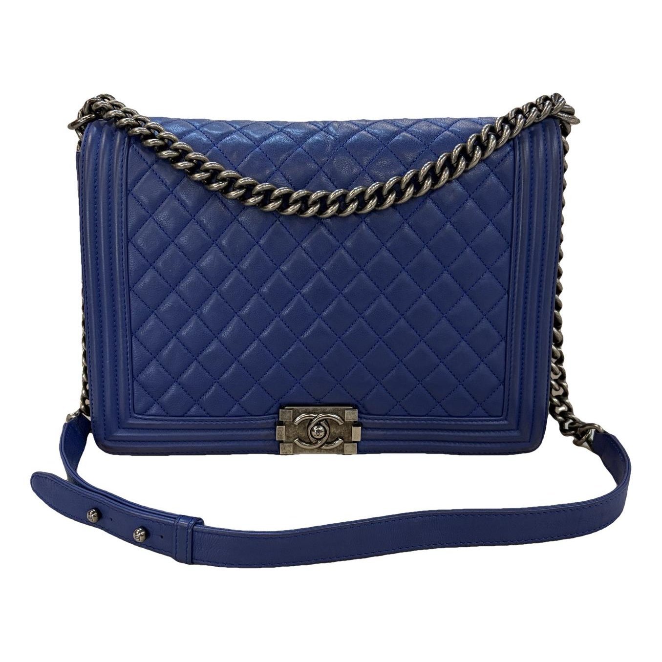 Boy leather crossbody bag