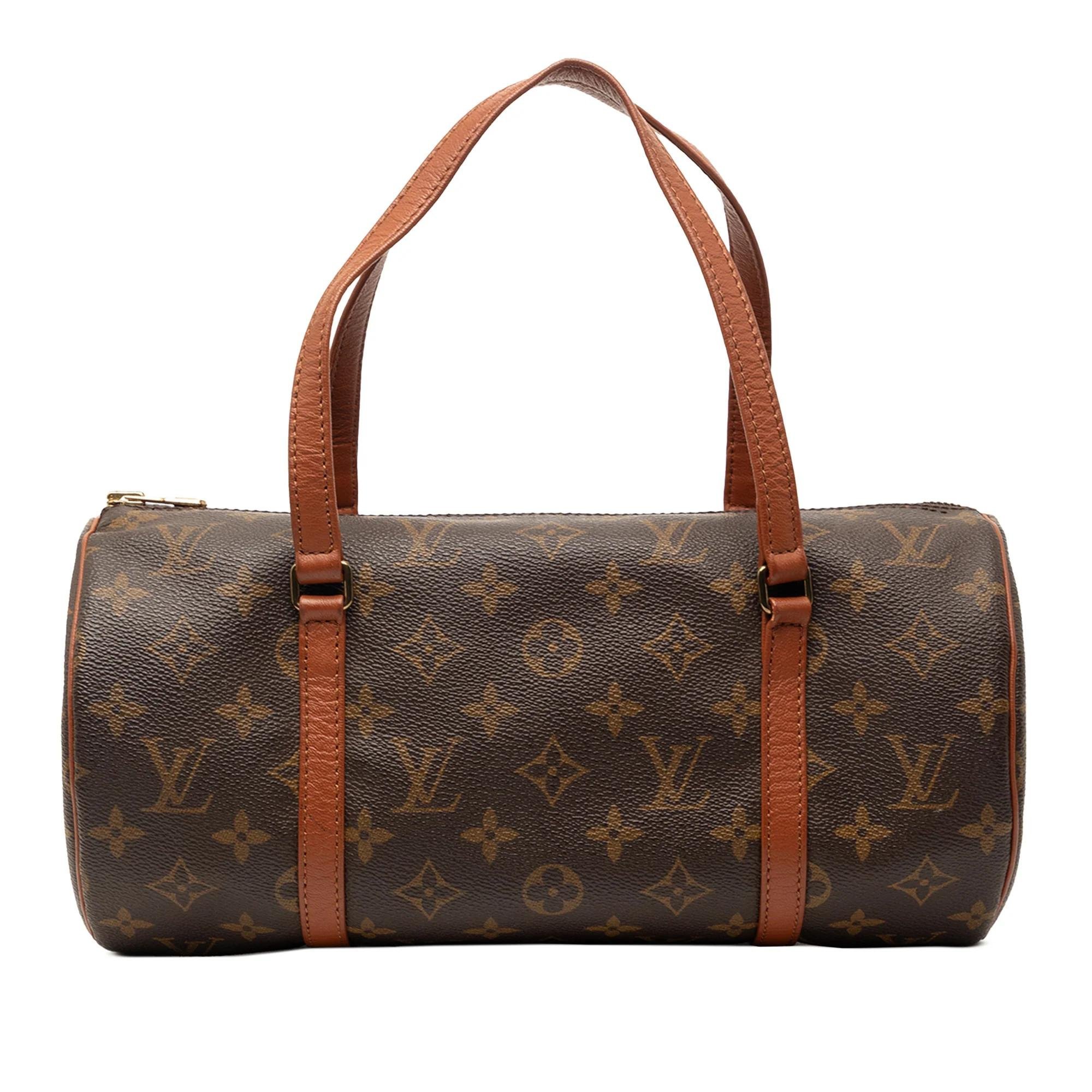 Papillon leather handbag