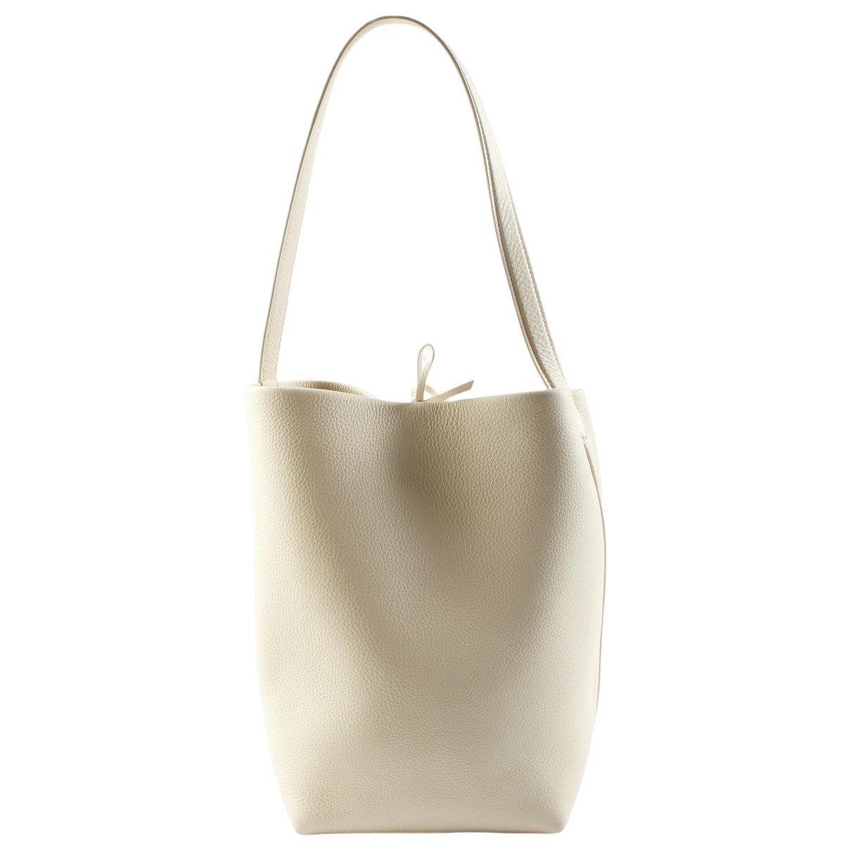The Row Park N/S leather tote