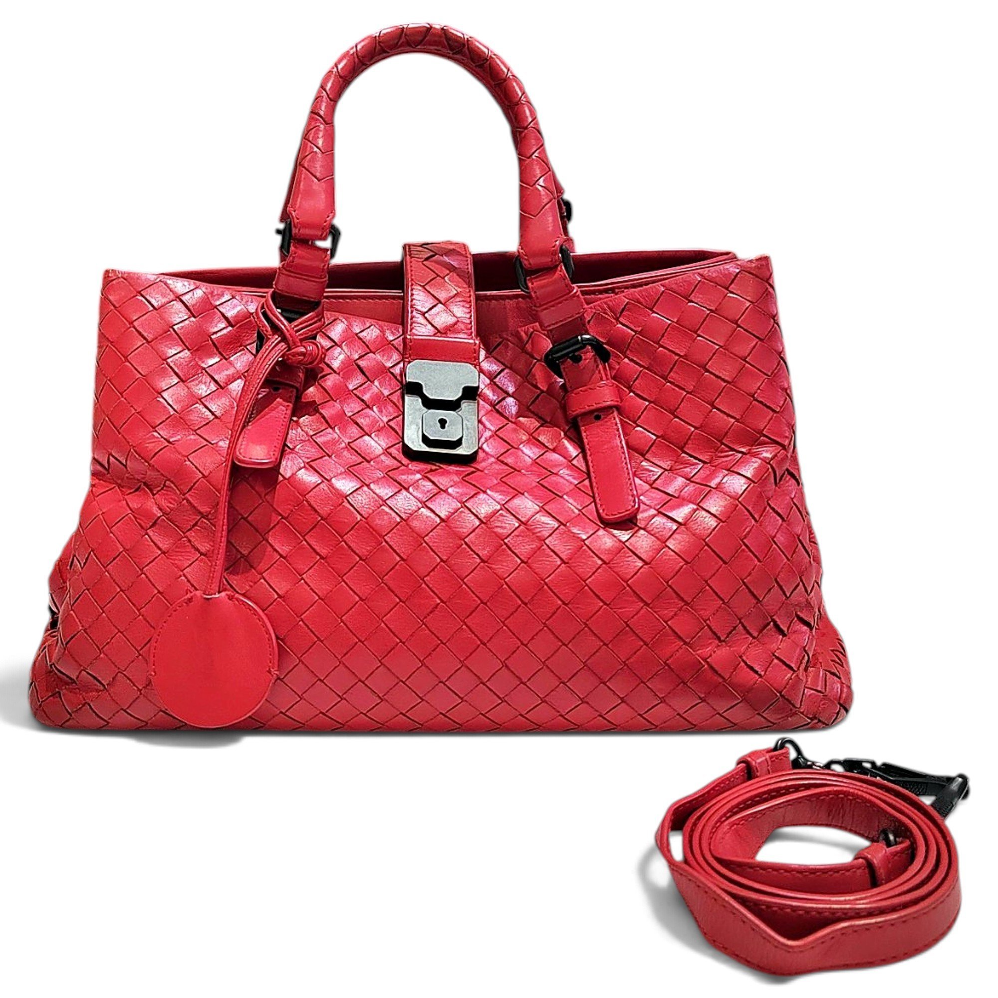 Roma leather handbag