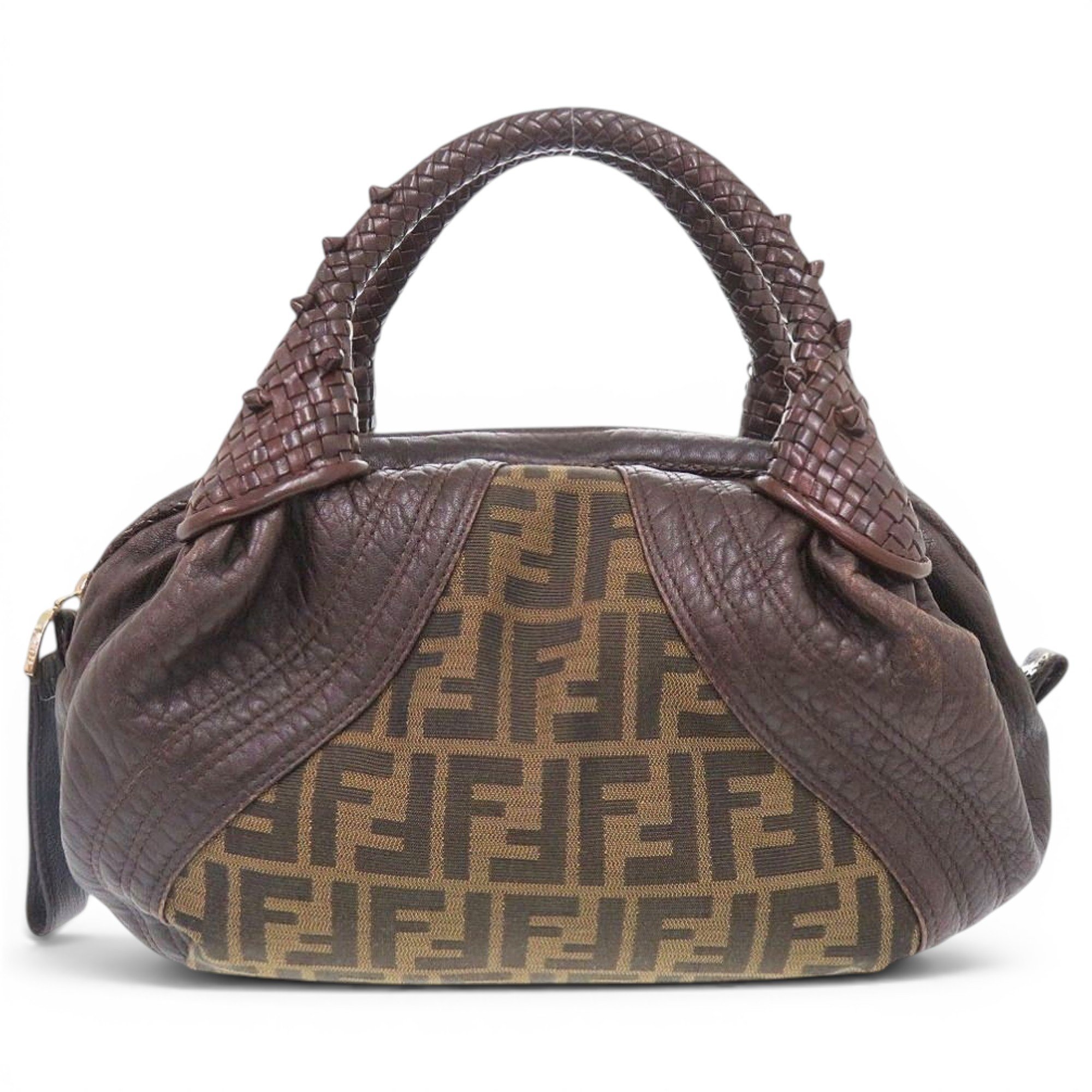 Spy leather handbag