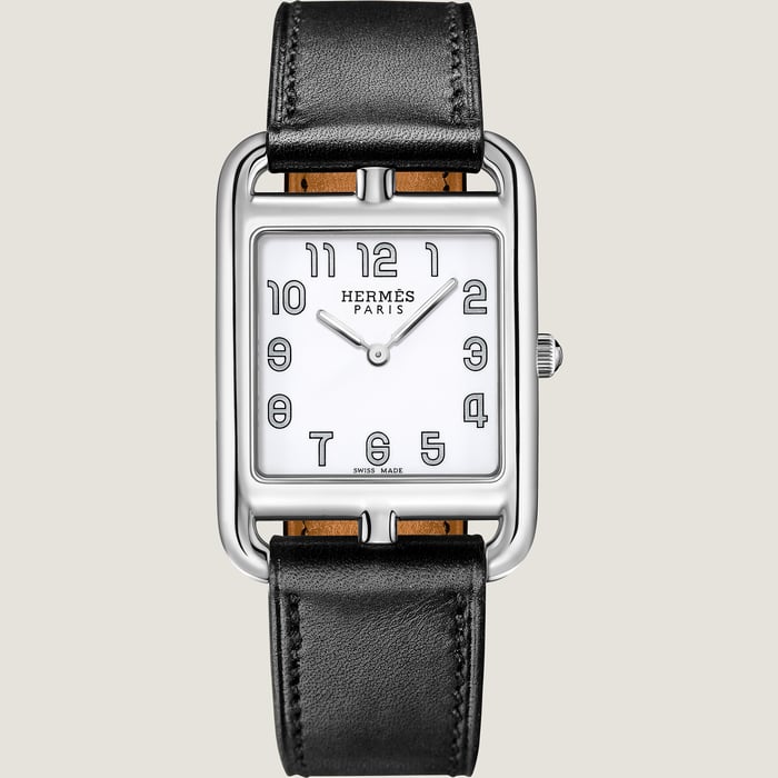 Noir Cape Cod Large Model 37 MM Single Tour Watch Strap
