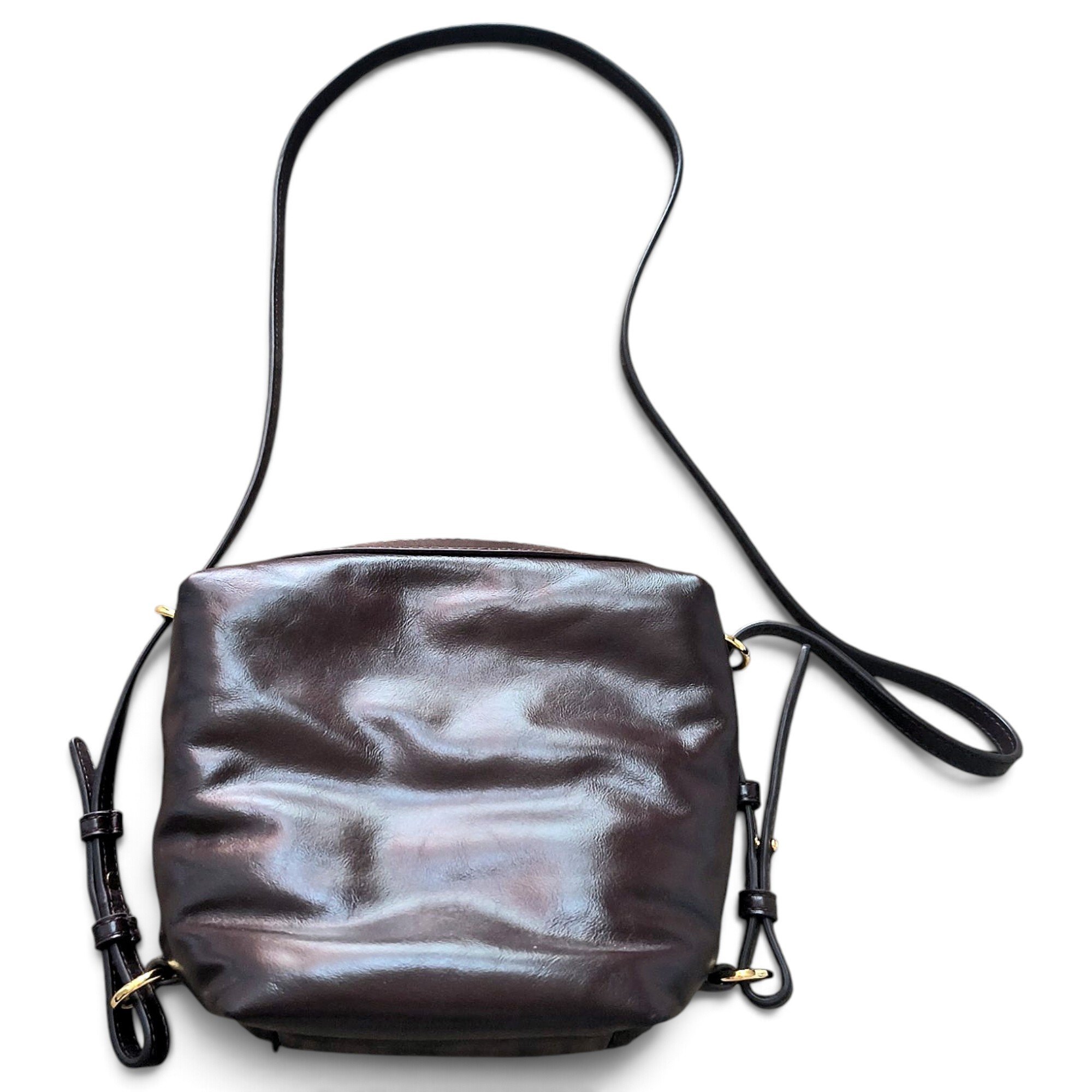 Leather crossbody bag