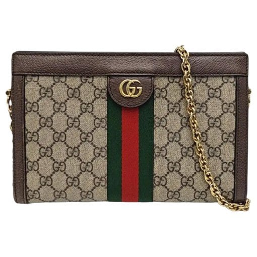 Ophidia leather handbag