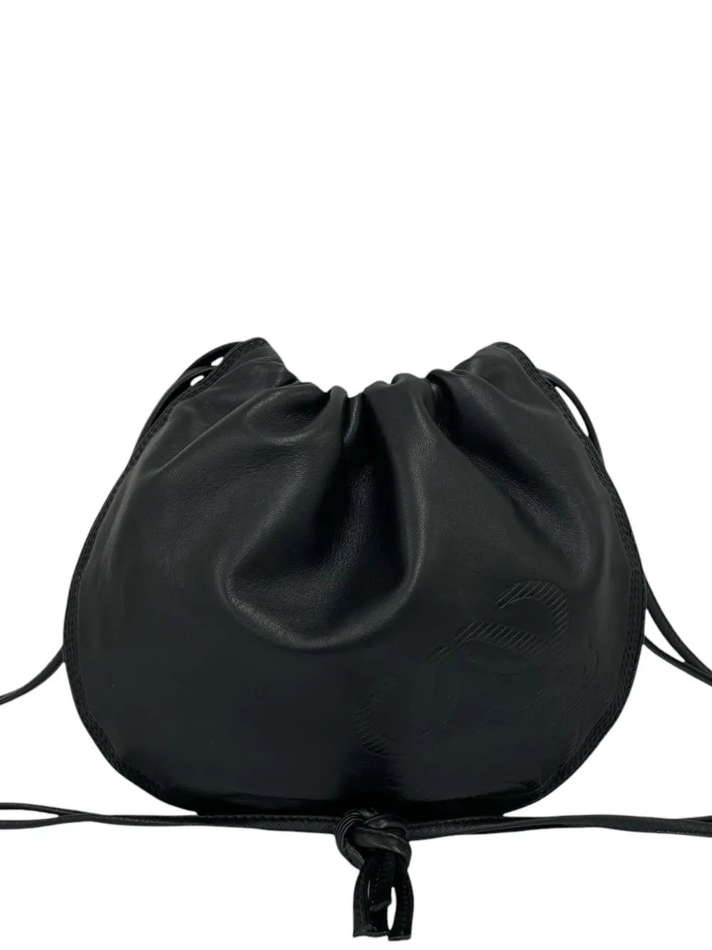 1980-1990 Nappa Anagram Drawstring crossbody bag
