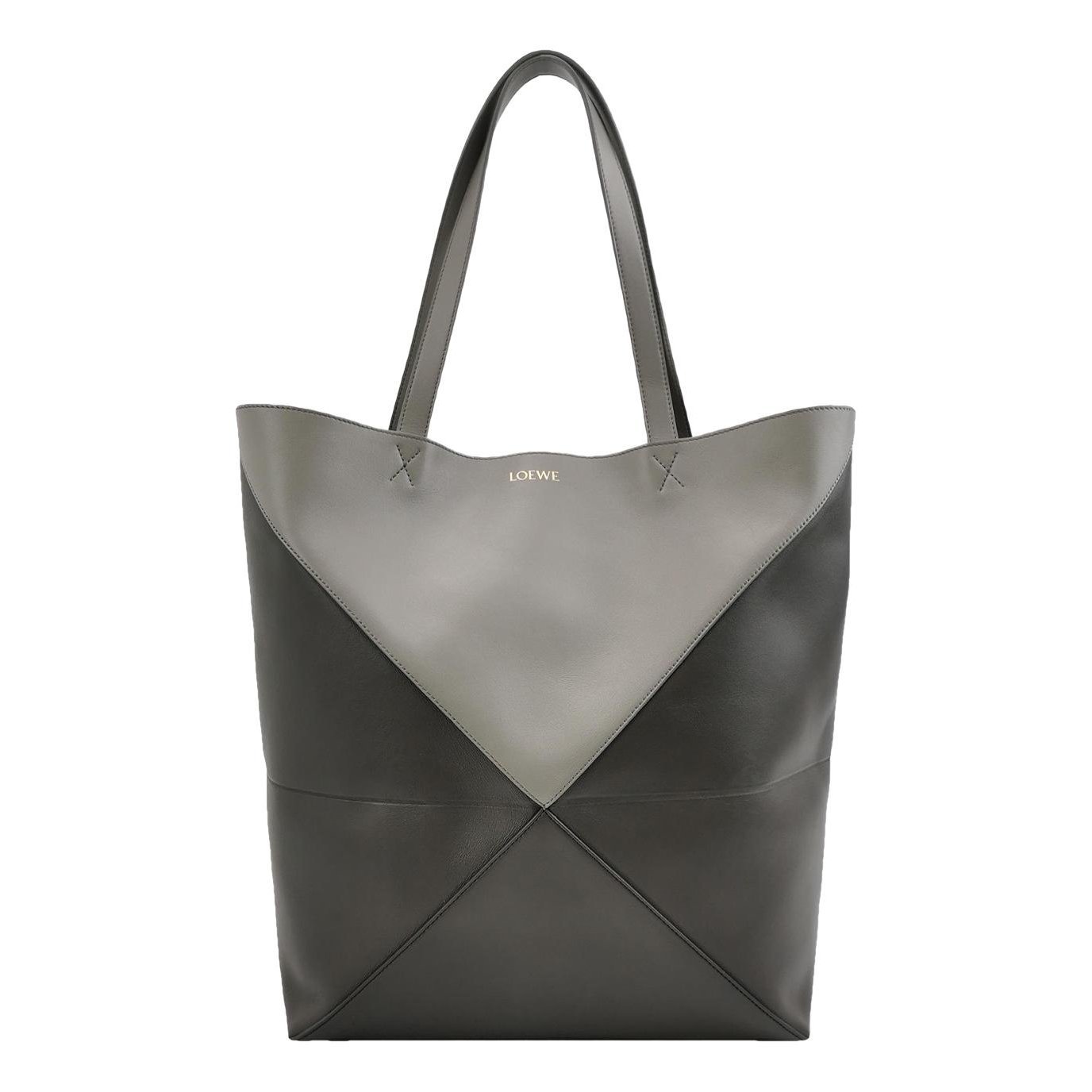 Puzzle Fold leather handbag