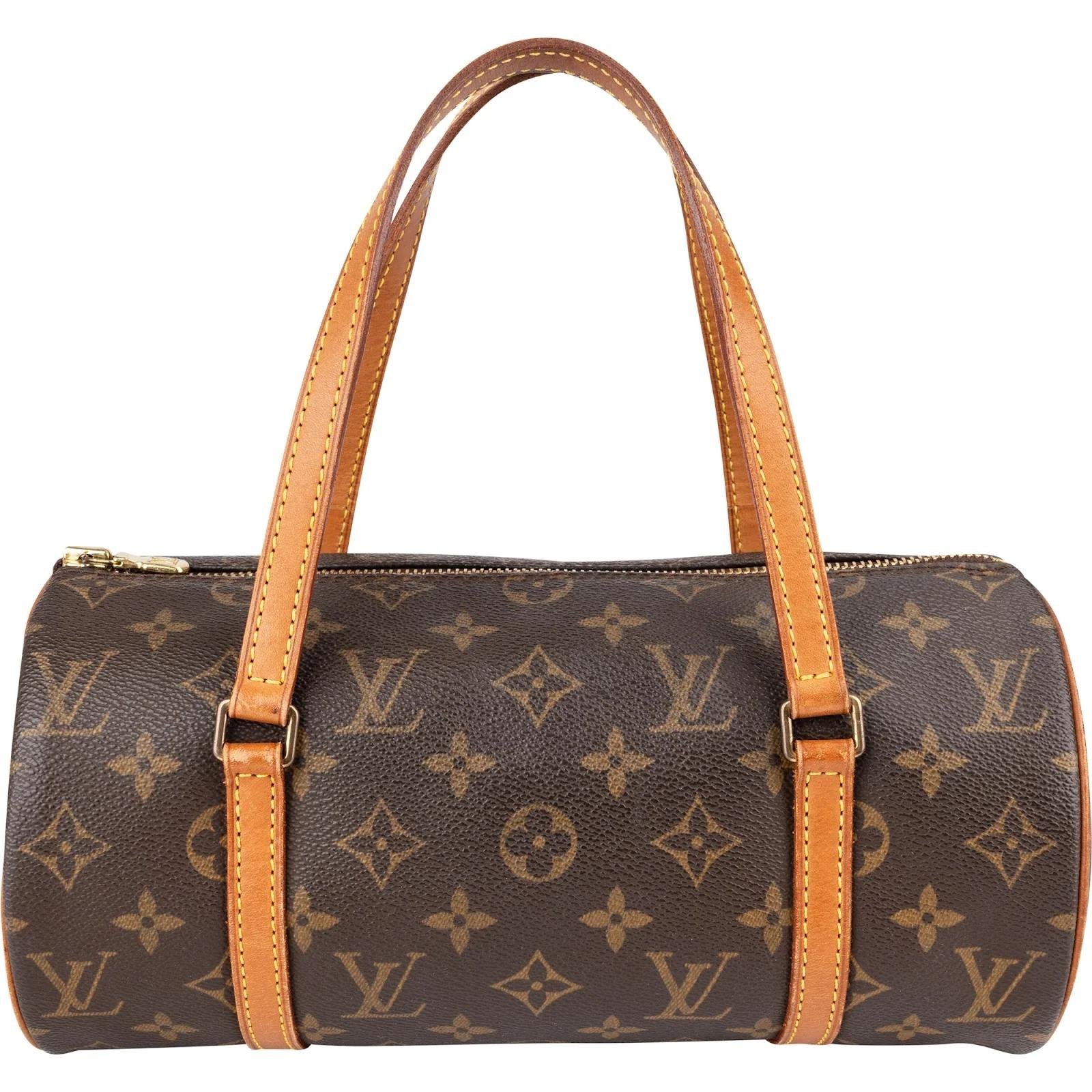 Papillon leather handbag
