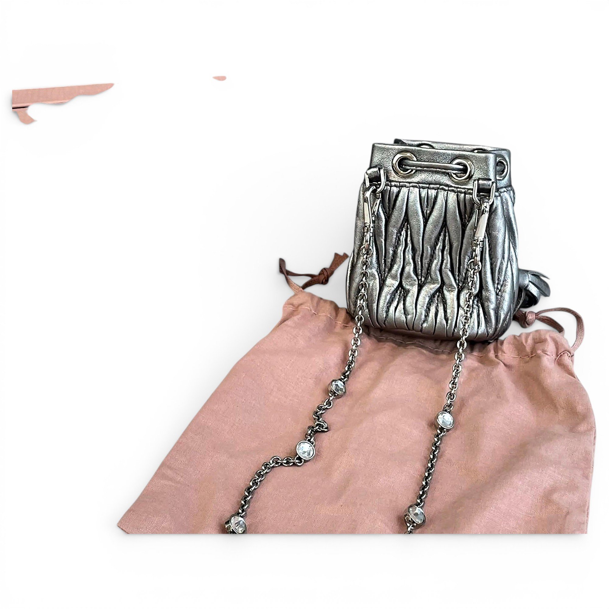Leather crossbody bag