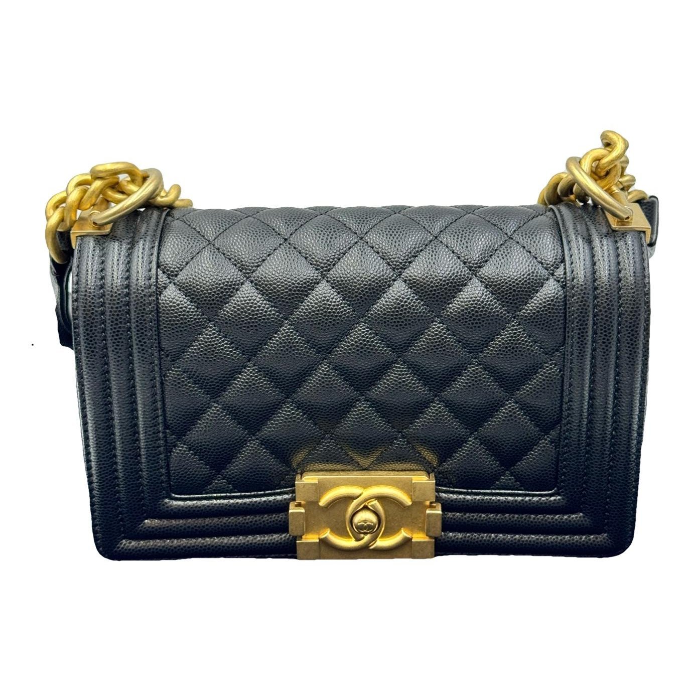 Boy leather crossbody bag